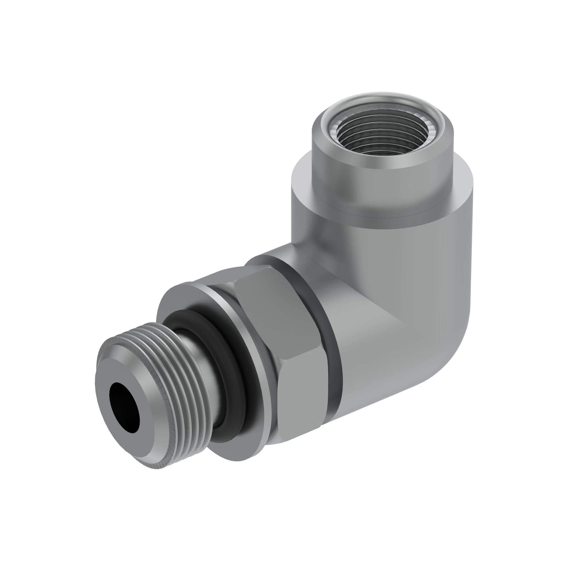 ELBOW FITTING, 3/8 FLEX X M14 ADJ S