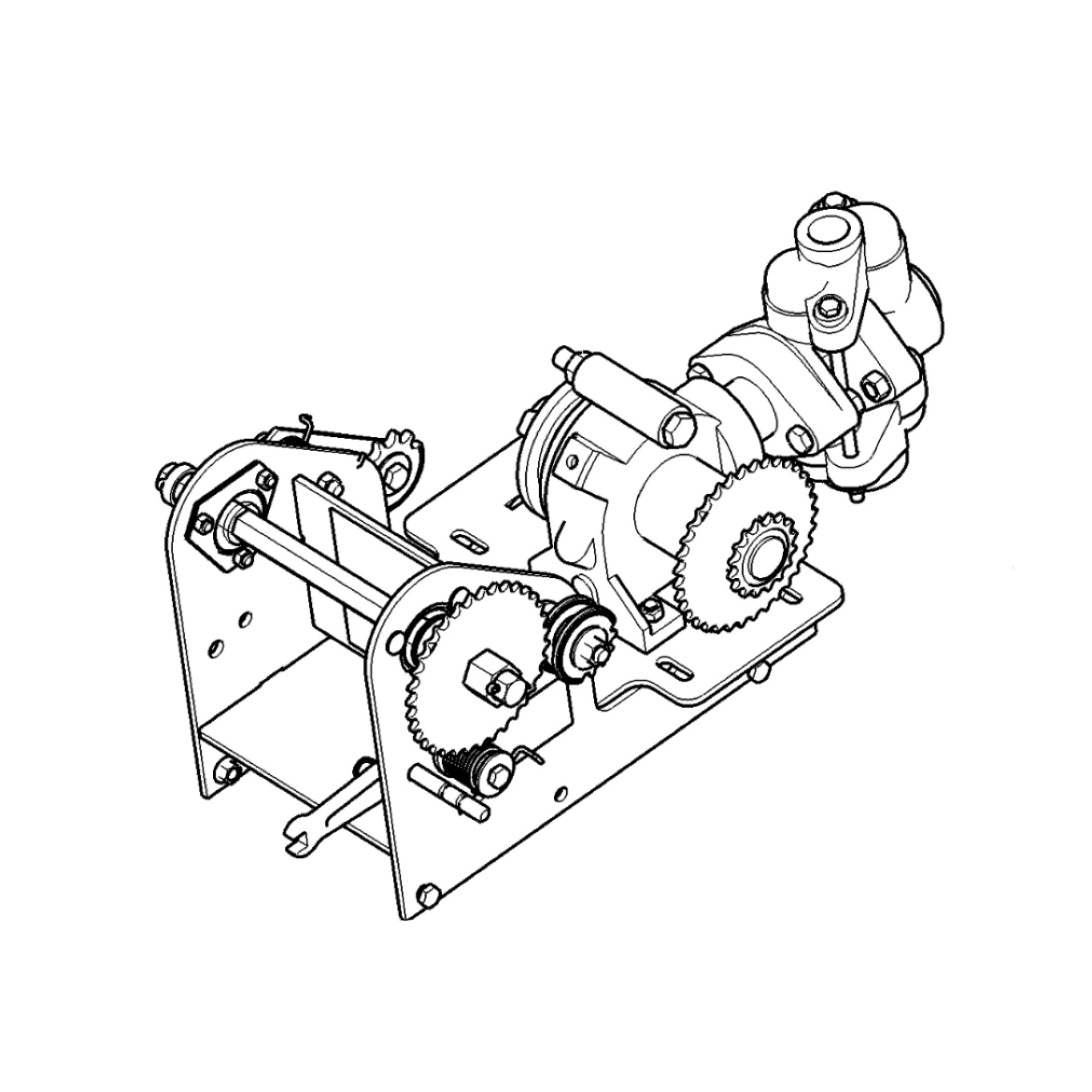 John Deere Liquid Fertilizer Pump Kit - BA30558