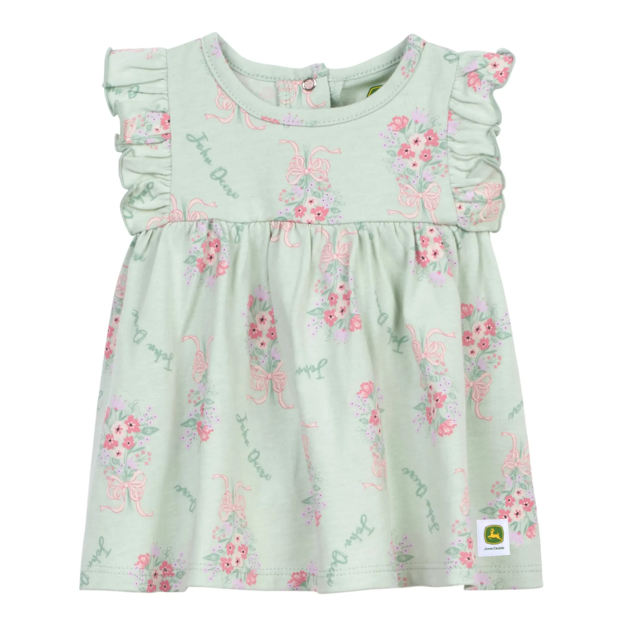 Infant 2-Piece Floral Top and Bloomer Set