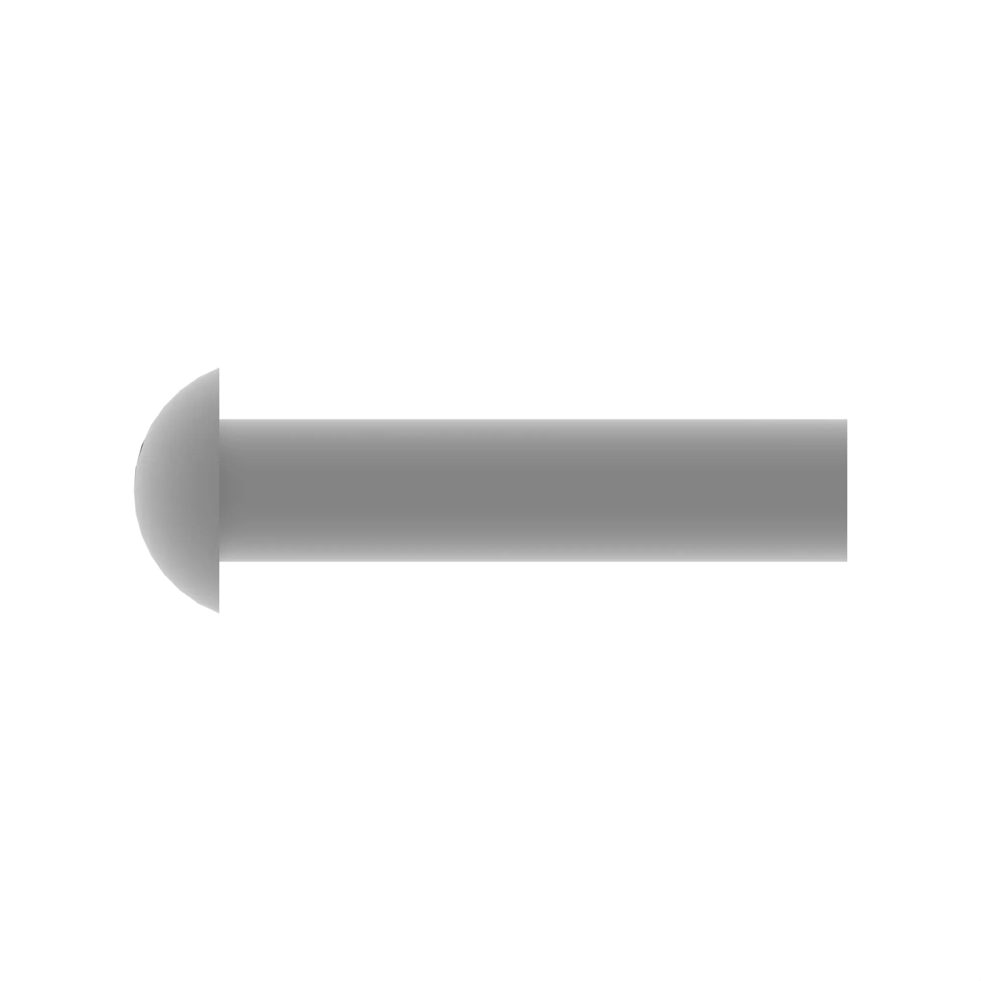 RIVET, SOLID, BUTTON HEAD
