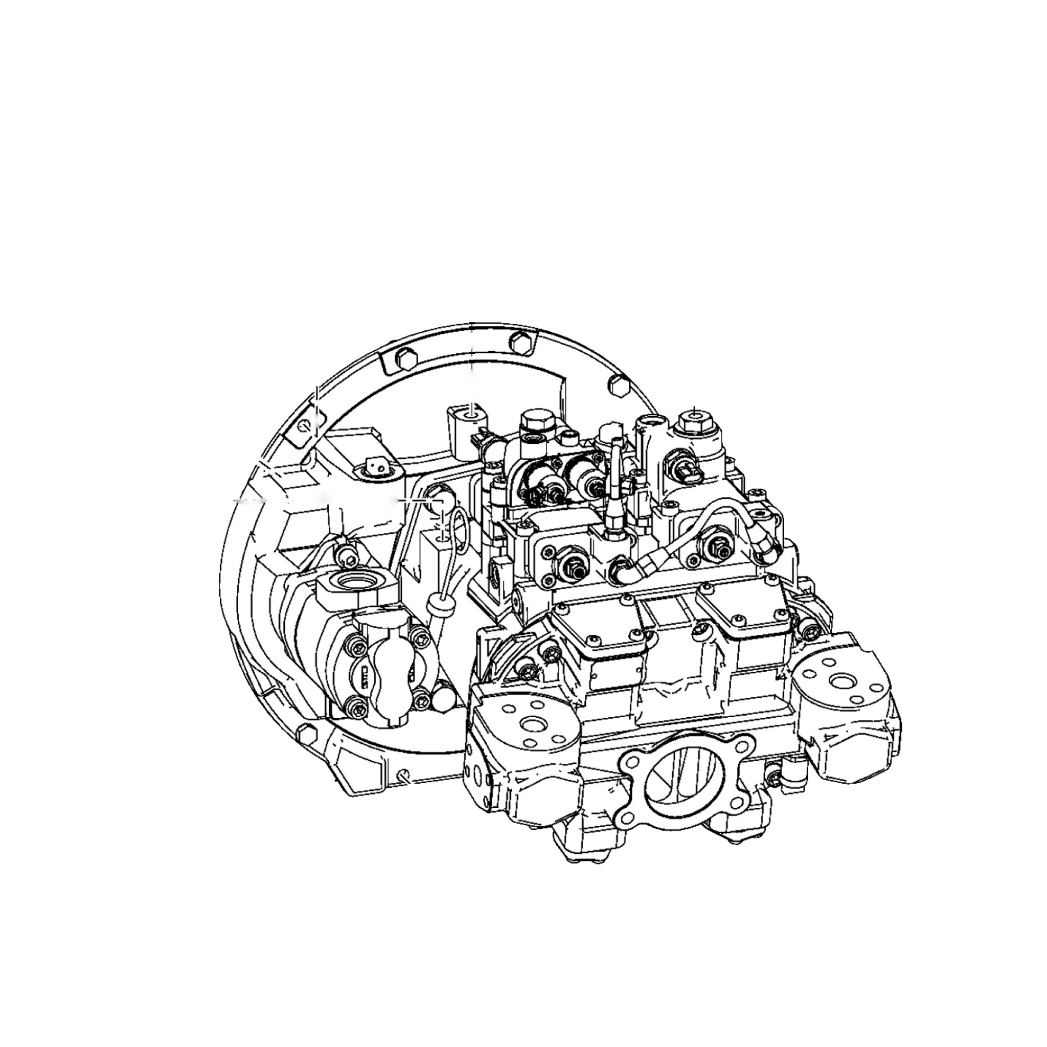 John Deere Hydraulic Pump - FYB60001322