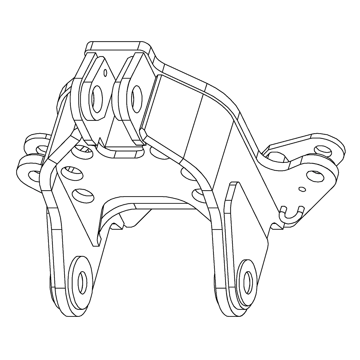 Adapter, Weldment (Painted)