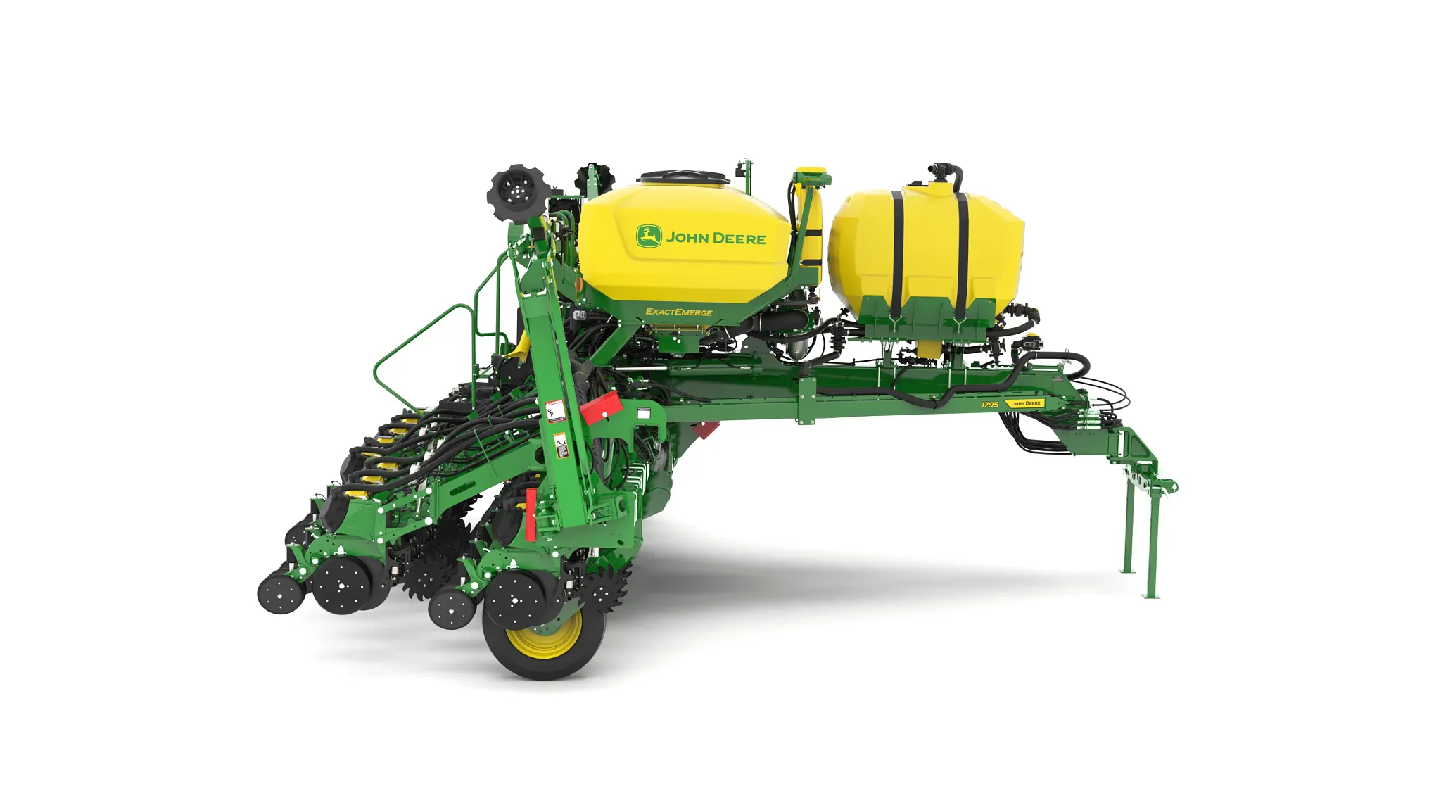 Studio image with right view of 1795 12-Row Split 23 Planter.