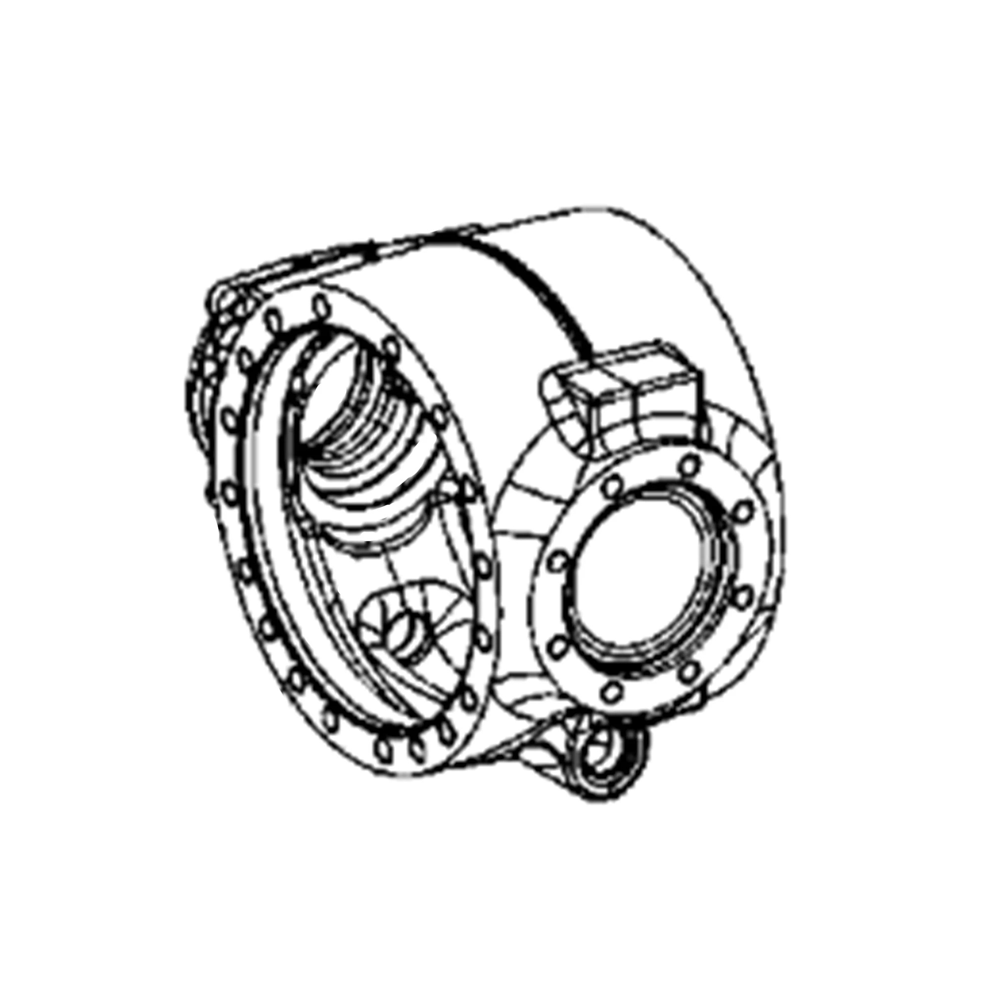 John Deere Axle Drive Housing - T358825