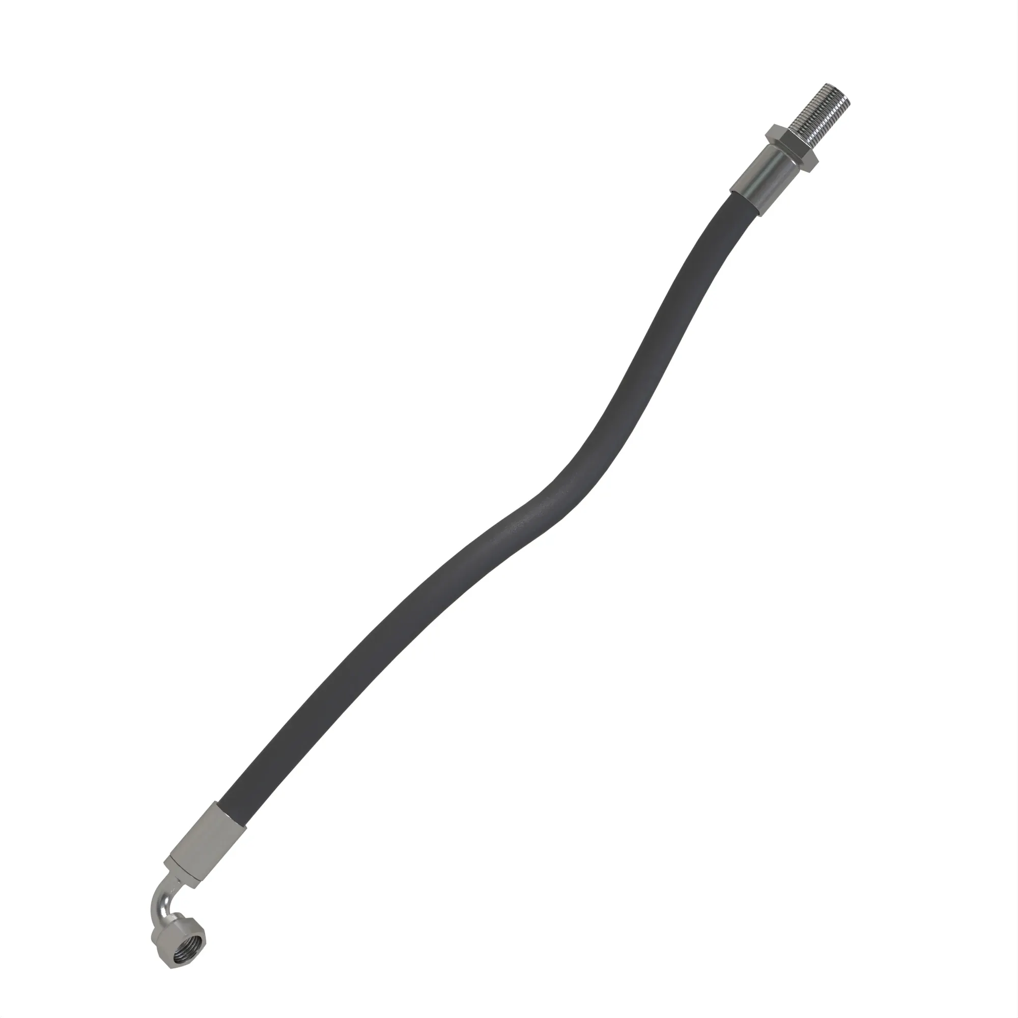 John Deere Rotary Manifold to Blade Side Shift Cylinder Head End Hose - AT496217