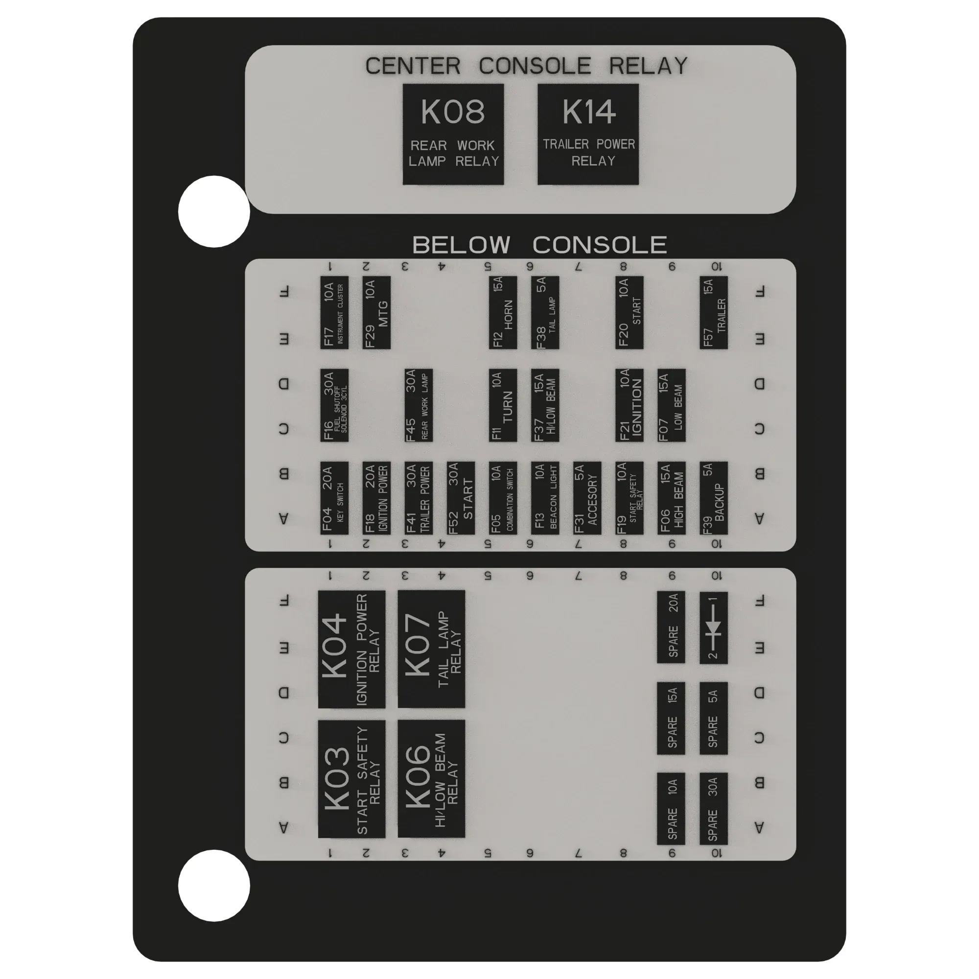 John Deere Label - TR130273