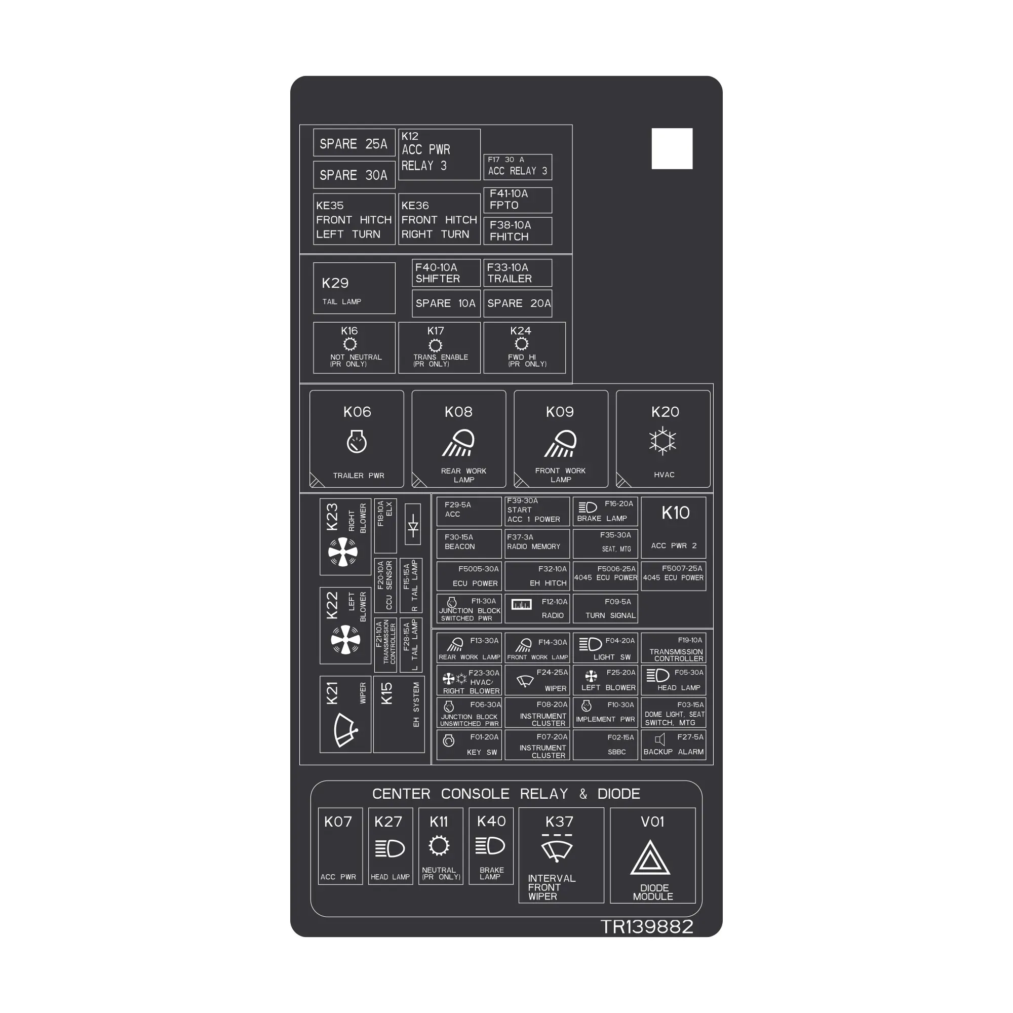 John Deere Label - TR139882