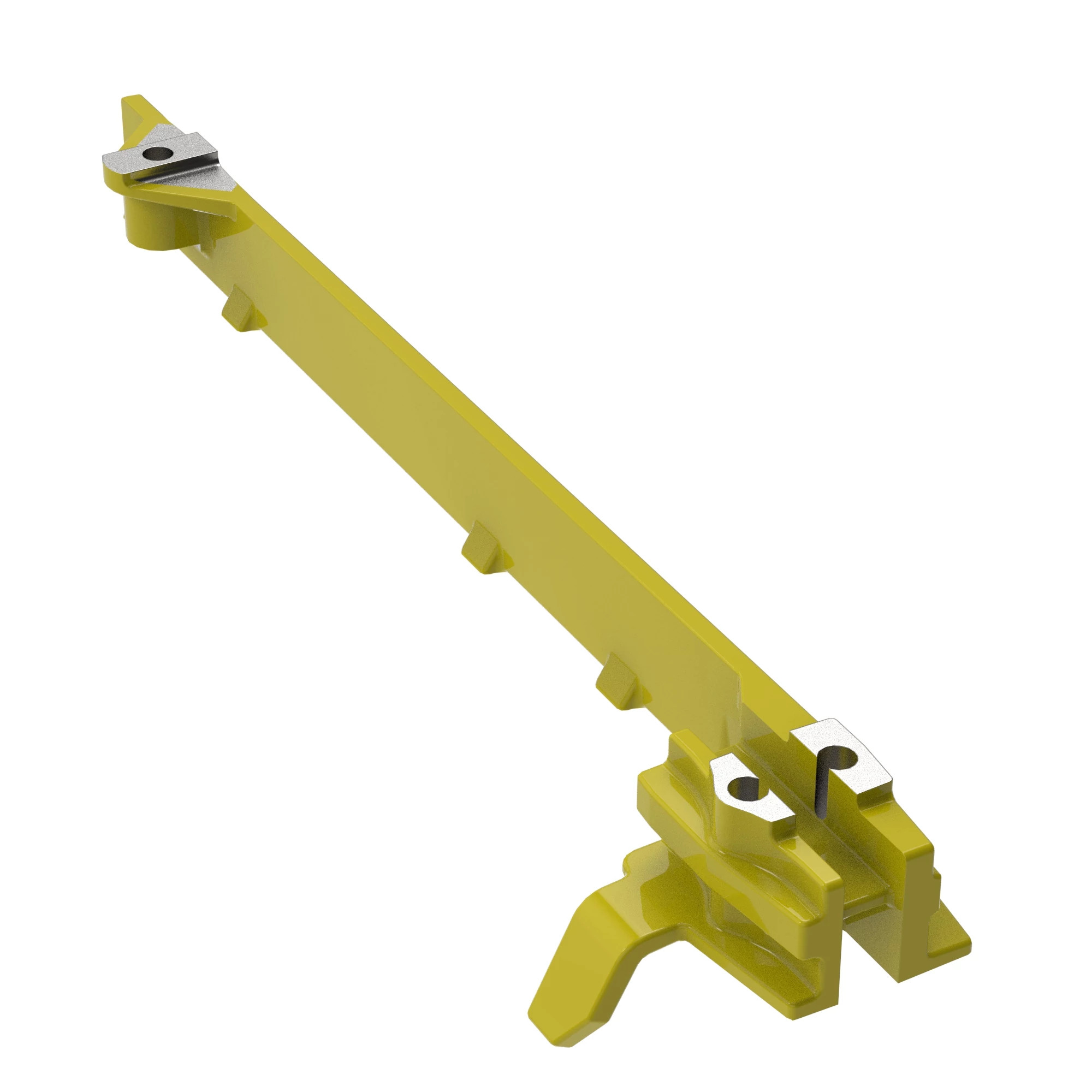 HINGE, CHAIN GUIDE, CATCH, LH