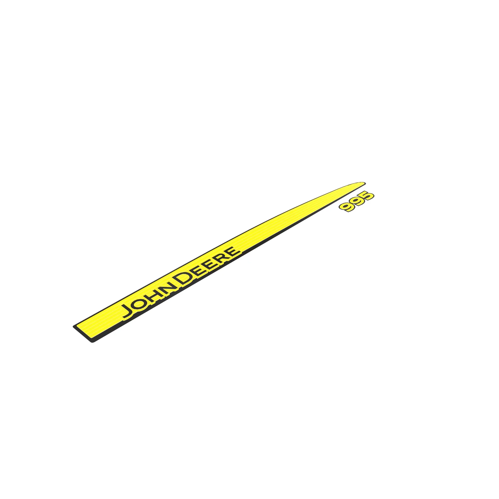 John Deere 995 Model Label, Right Side - FH308471