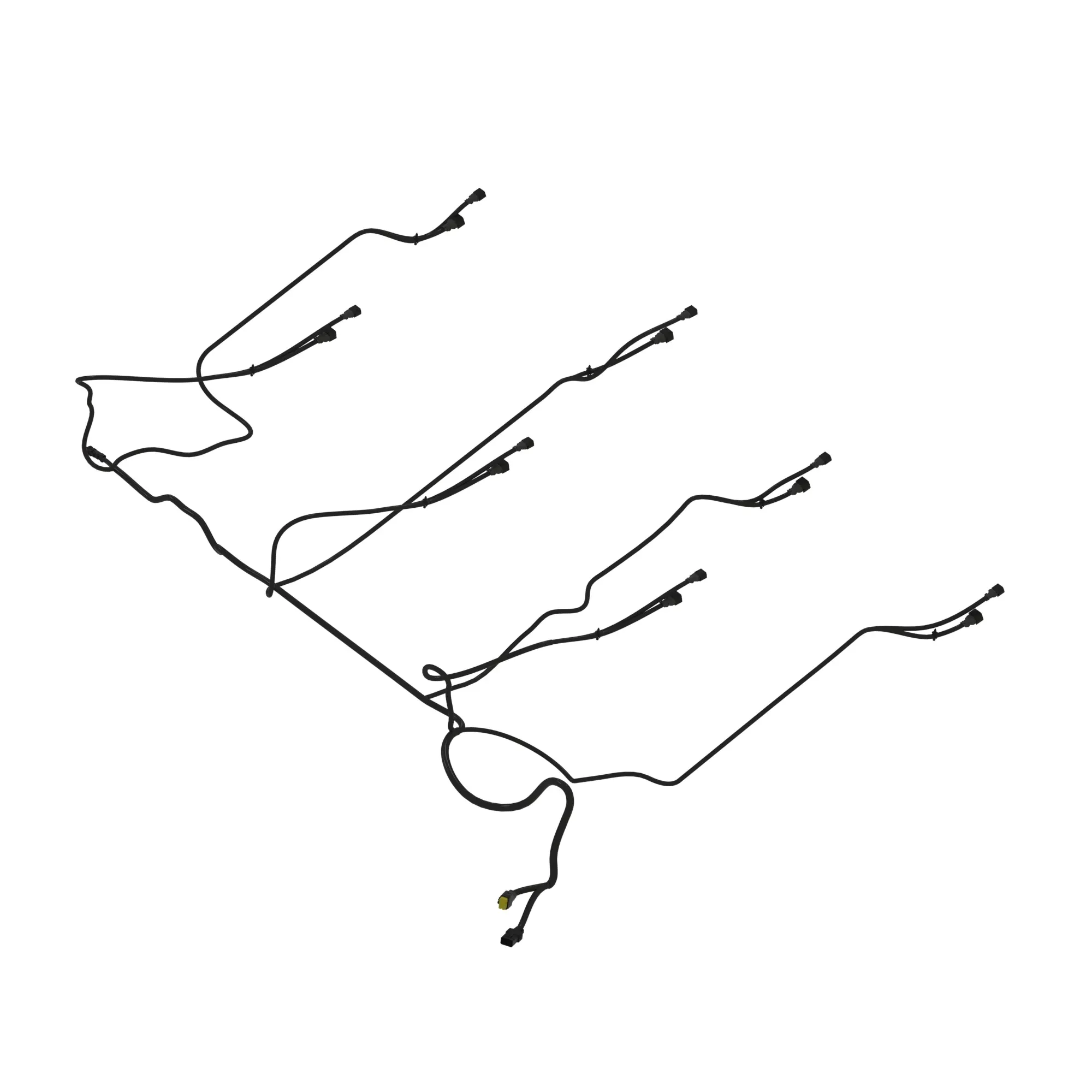 John Deere 7 Row Wing Wiring Harness - AA105840
