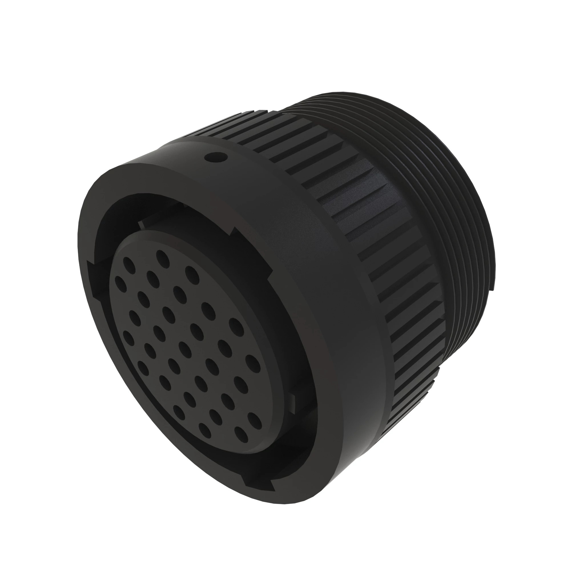 CONN DEUTSCH HDP20 31W FS BLK PLSTC