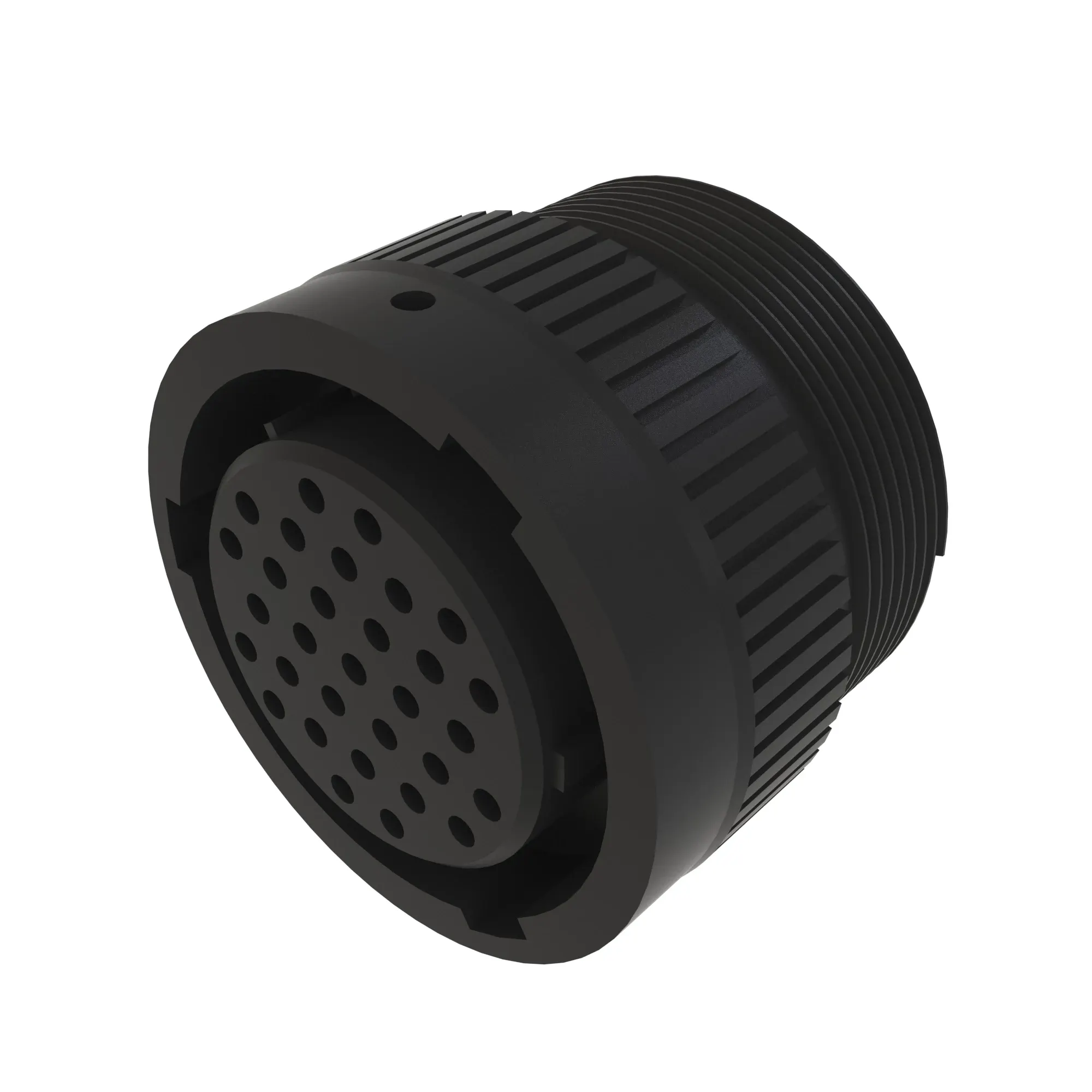 CONN DEUTSCH HDP20 31W FS BLK PLSTC