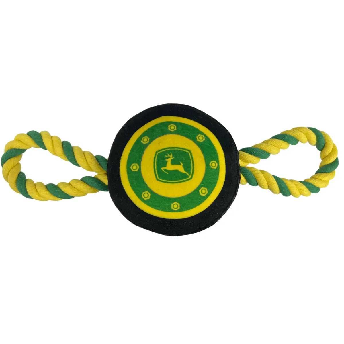 Pet Plush Tire Toy with Rope
