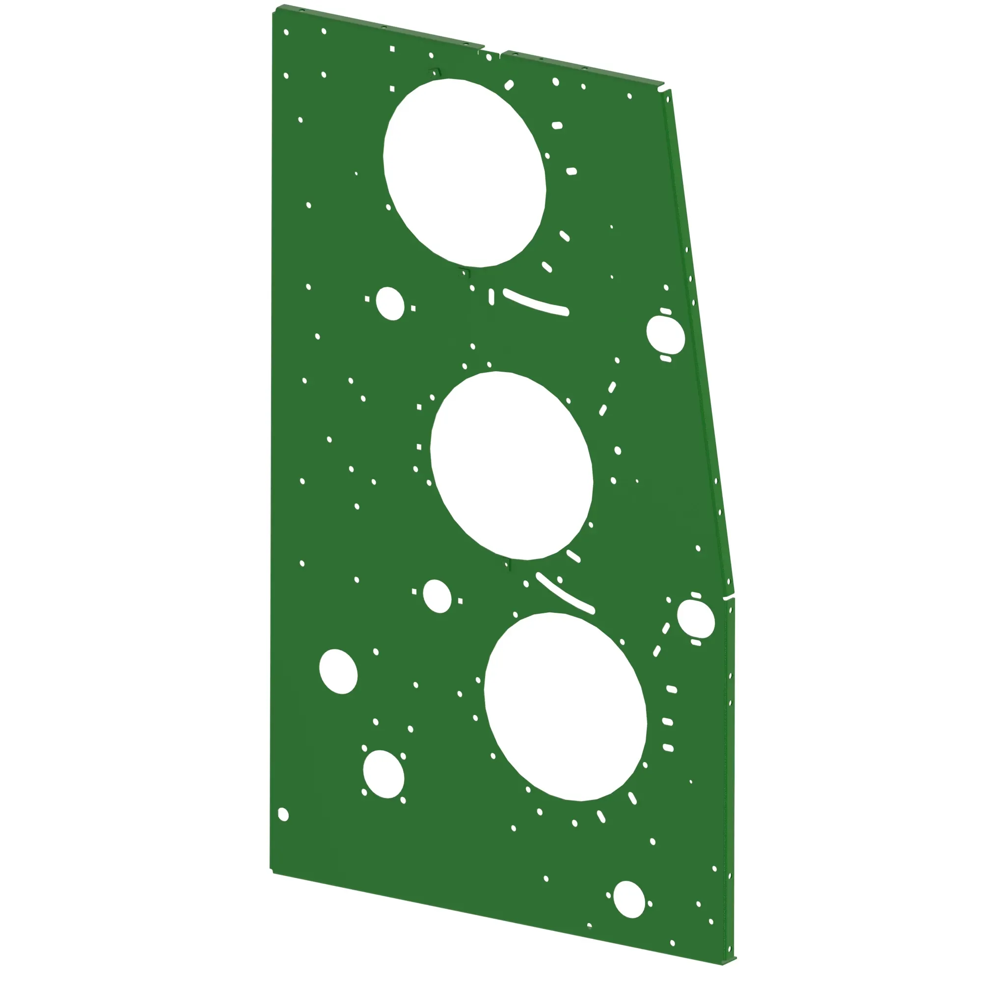 John Deere Left Side Cleaner Sheet Assembly - AKK24128