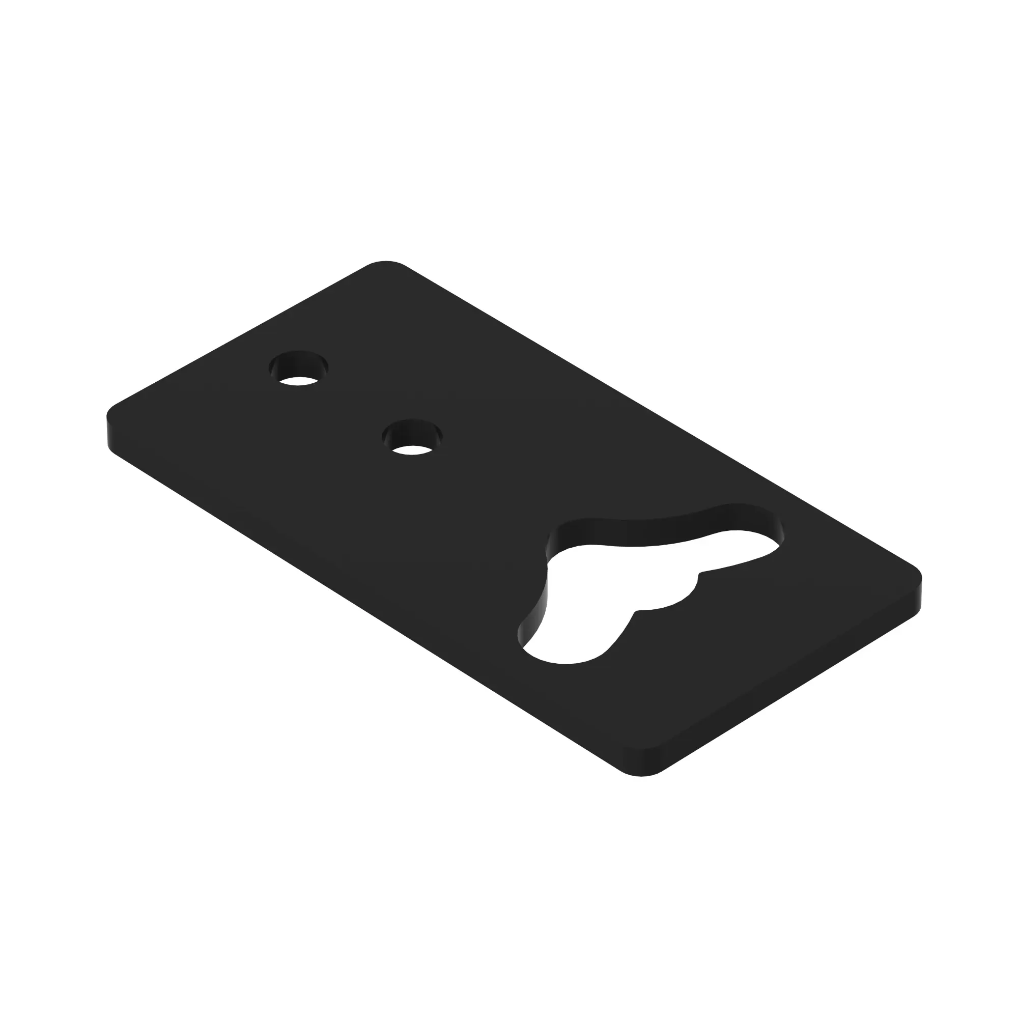 John Deere Mirror Bar Outer Hinge Bottom Plate - KK76956