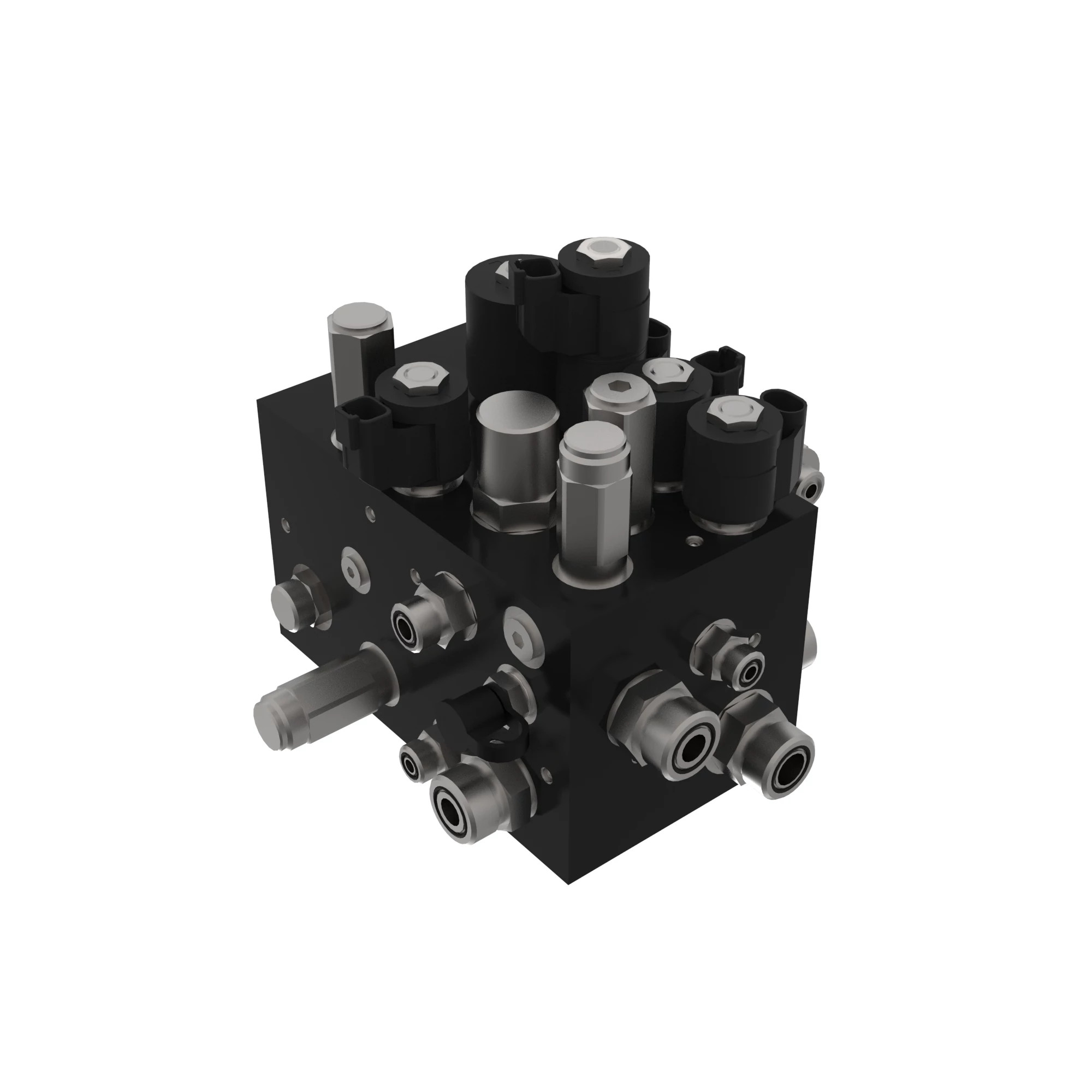 VALVE STACK, VALVE, STEERING AND RE