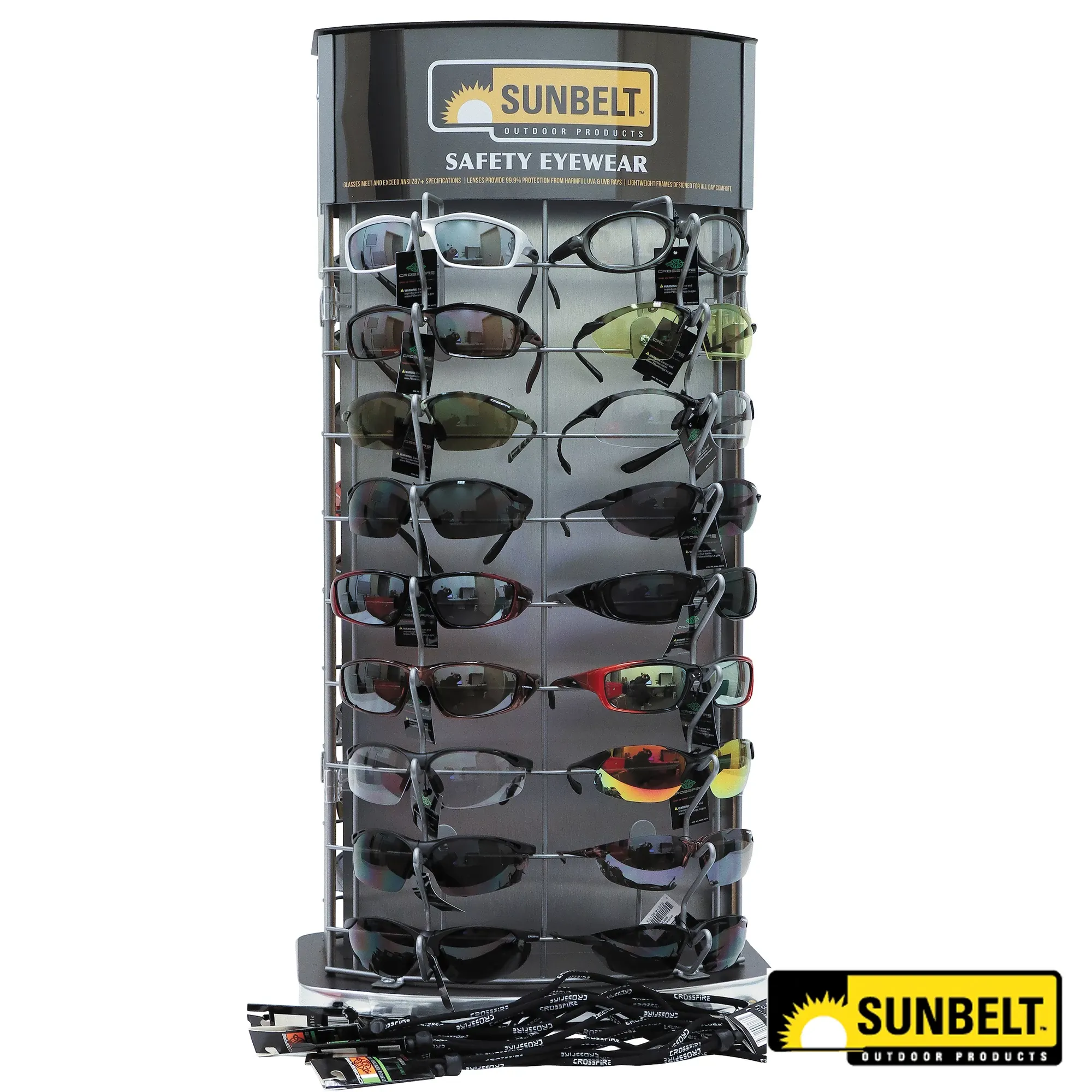 Sunbelt Glasses Display Fixture - A-B1SGP37
