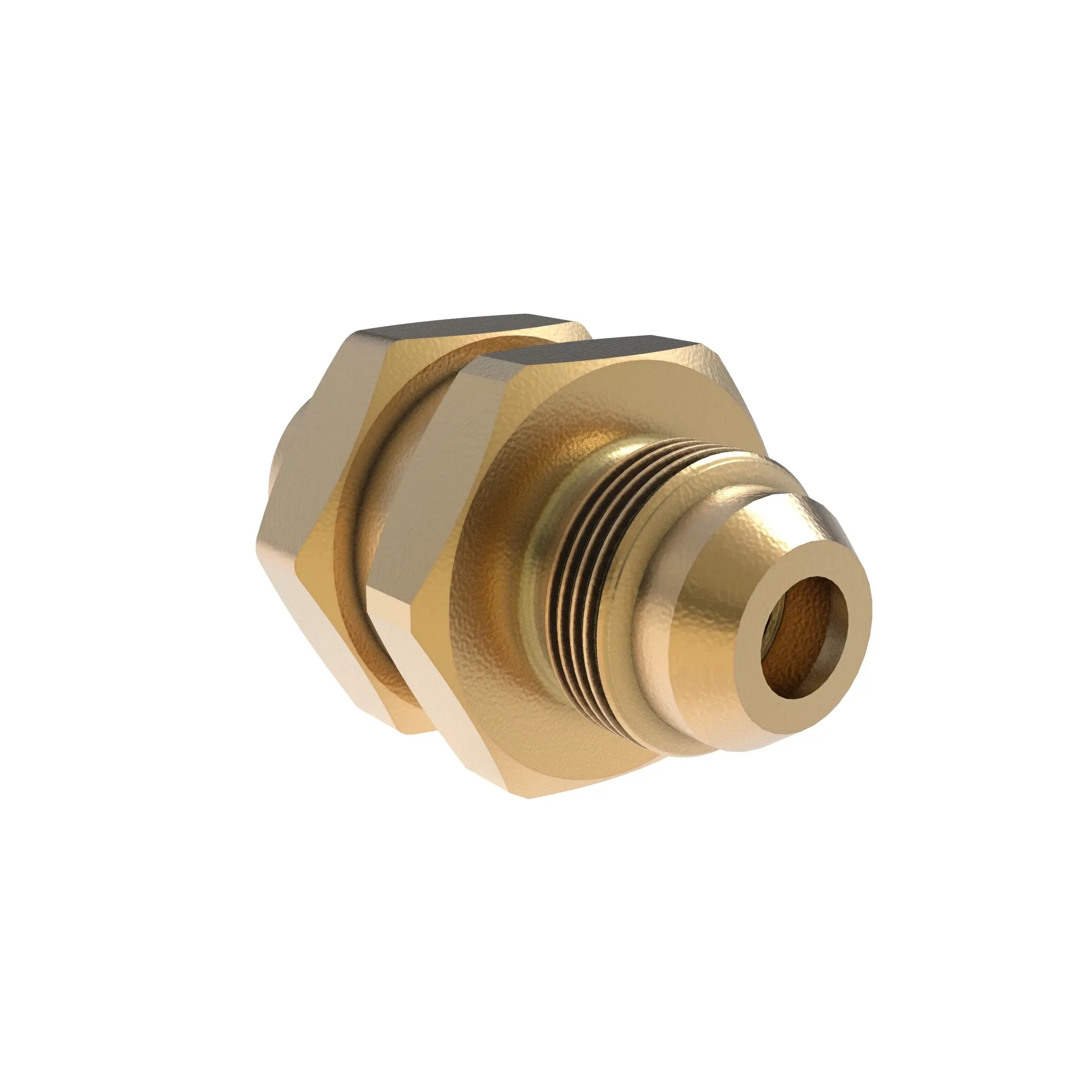 John Deere Bulkhead Adapter Fitting - A89906