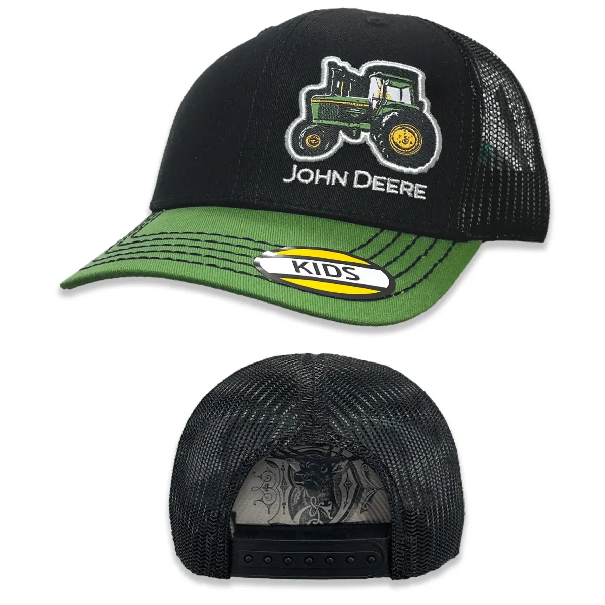 Kids Tractor Patch Hat