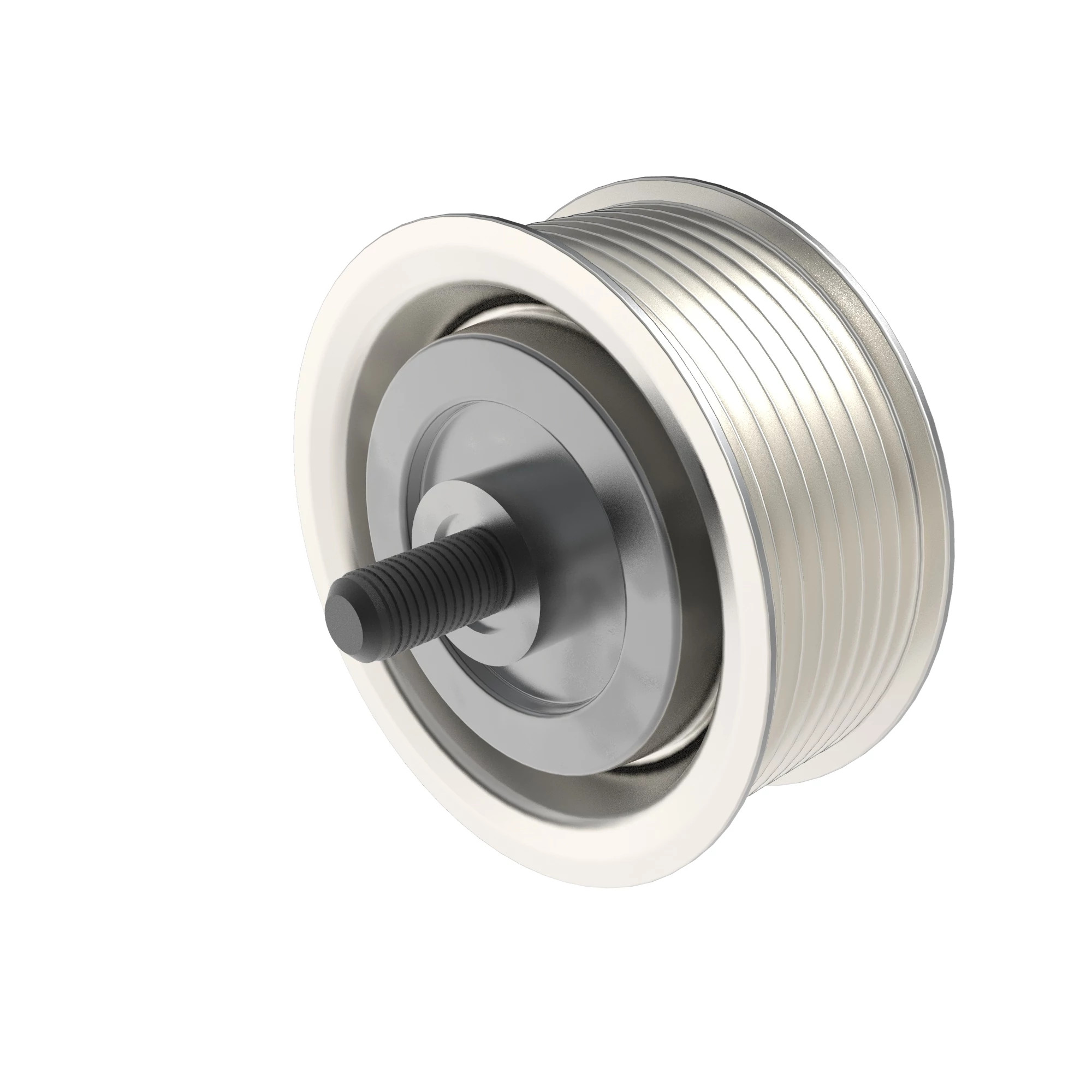 John Deere Roller Idler Pulley with Dust Tube - AL206008