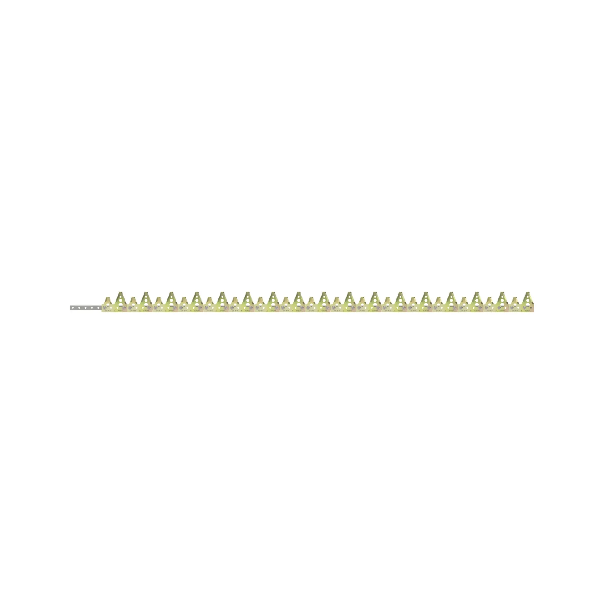 ASSY-LH, END SEGMENT, 30FT LONG SHORT