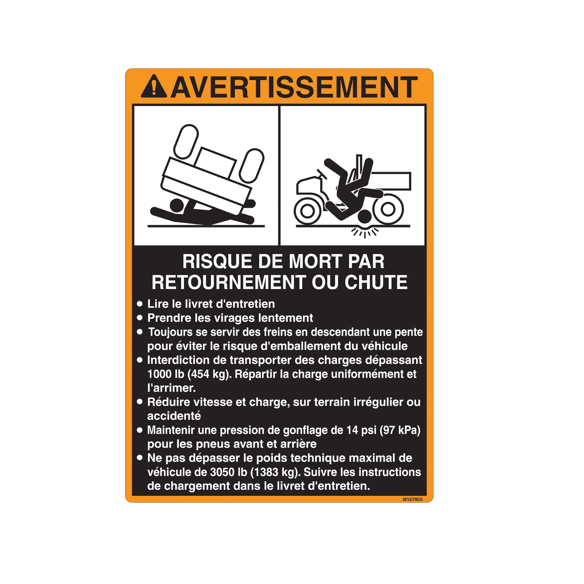 John Deere Label - M157905