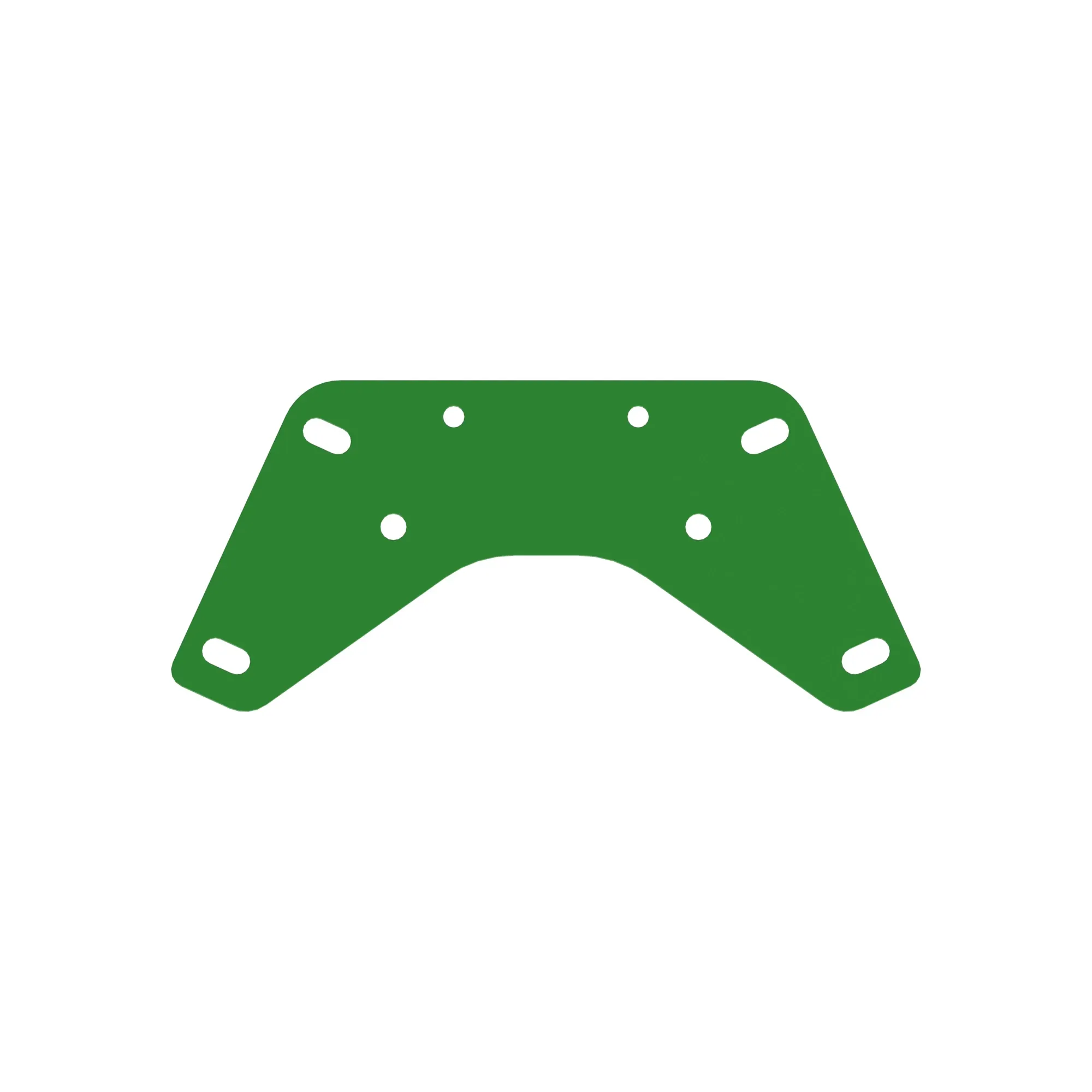 GUSSET, GUSSET PLATE, REAR HITCH