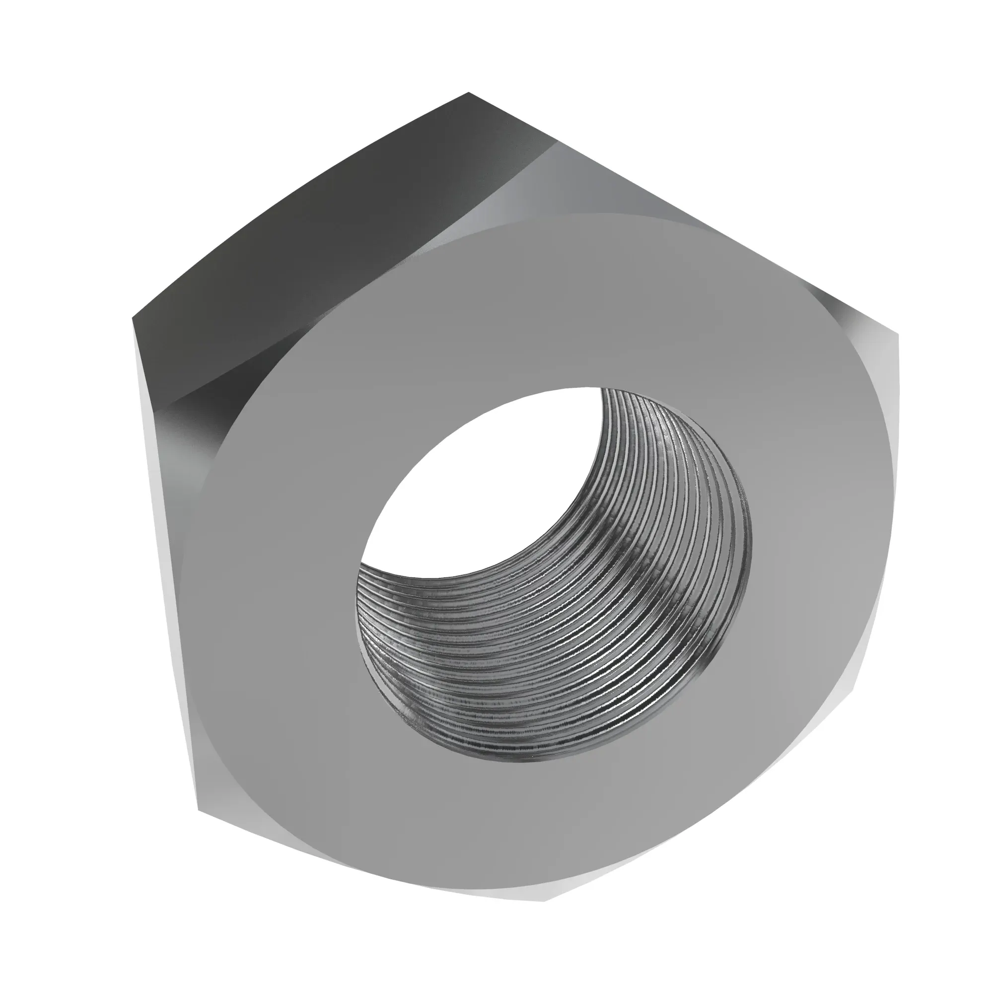 John Deere Hexagonal Lock Nut, 3/8" - K40003