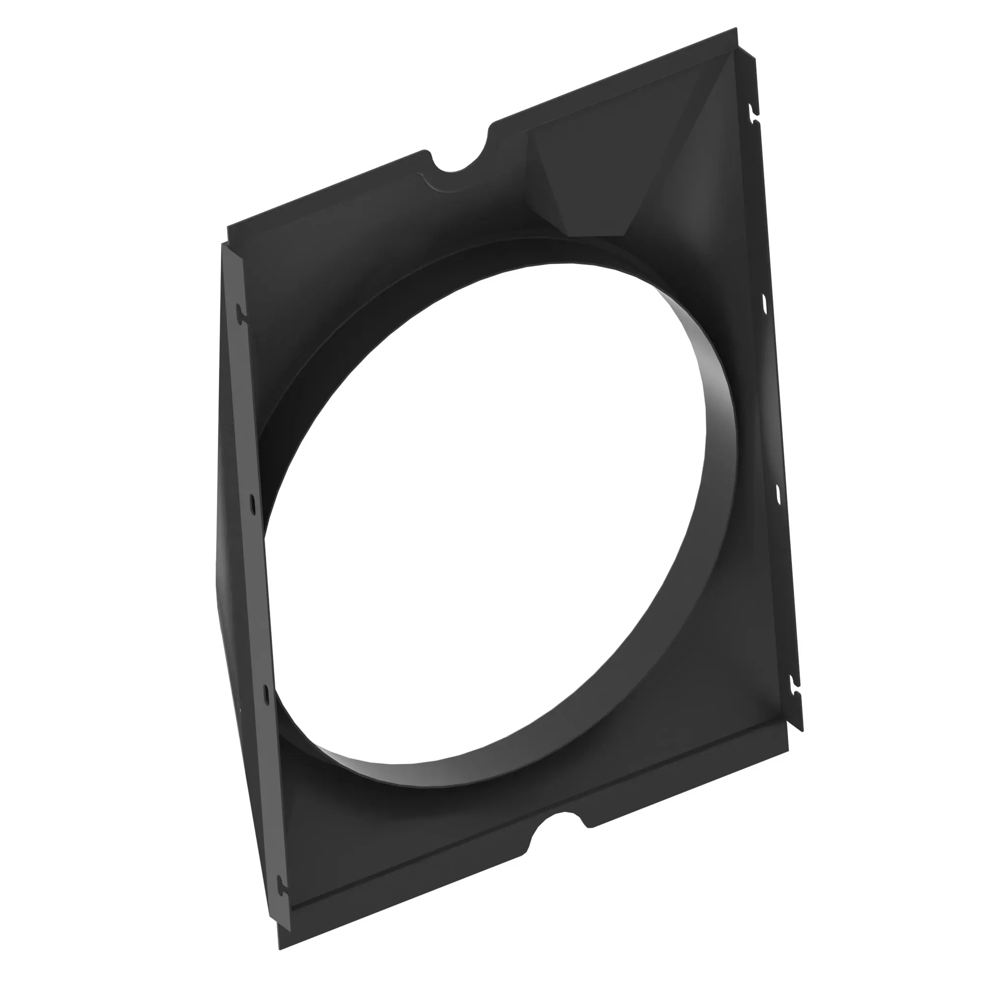 SHROUD WITH SAFETY LABEL