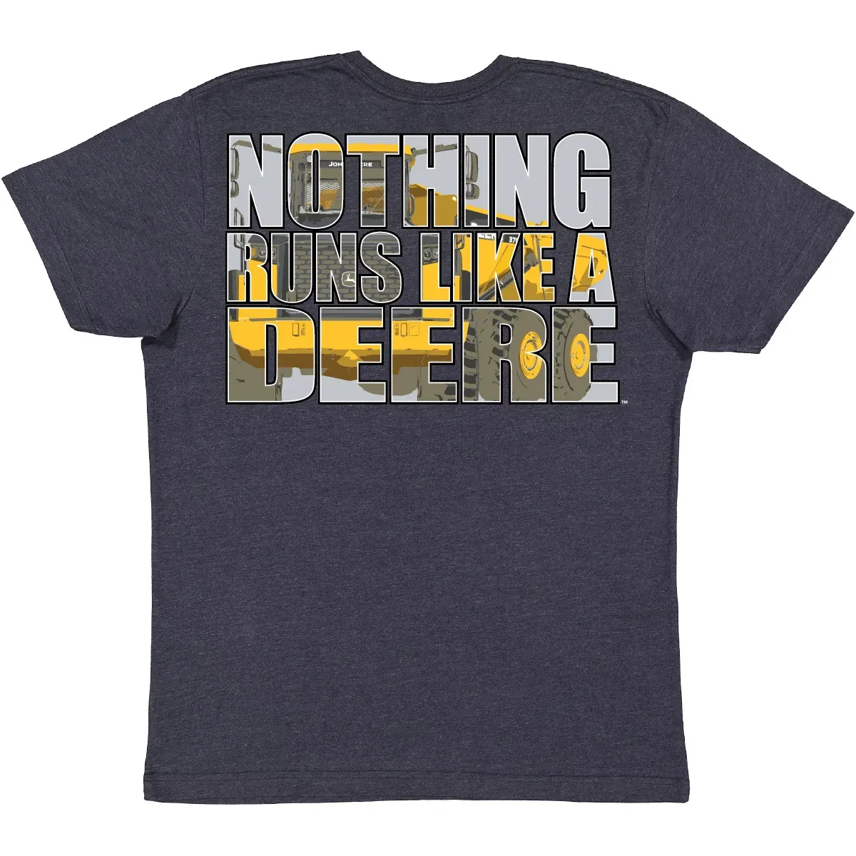 "Nothing Runs Like a Deere Contruction T-Shirt"