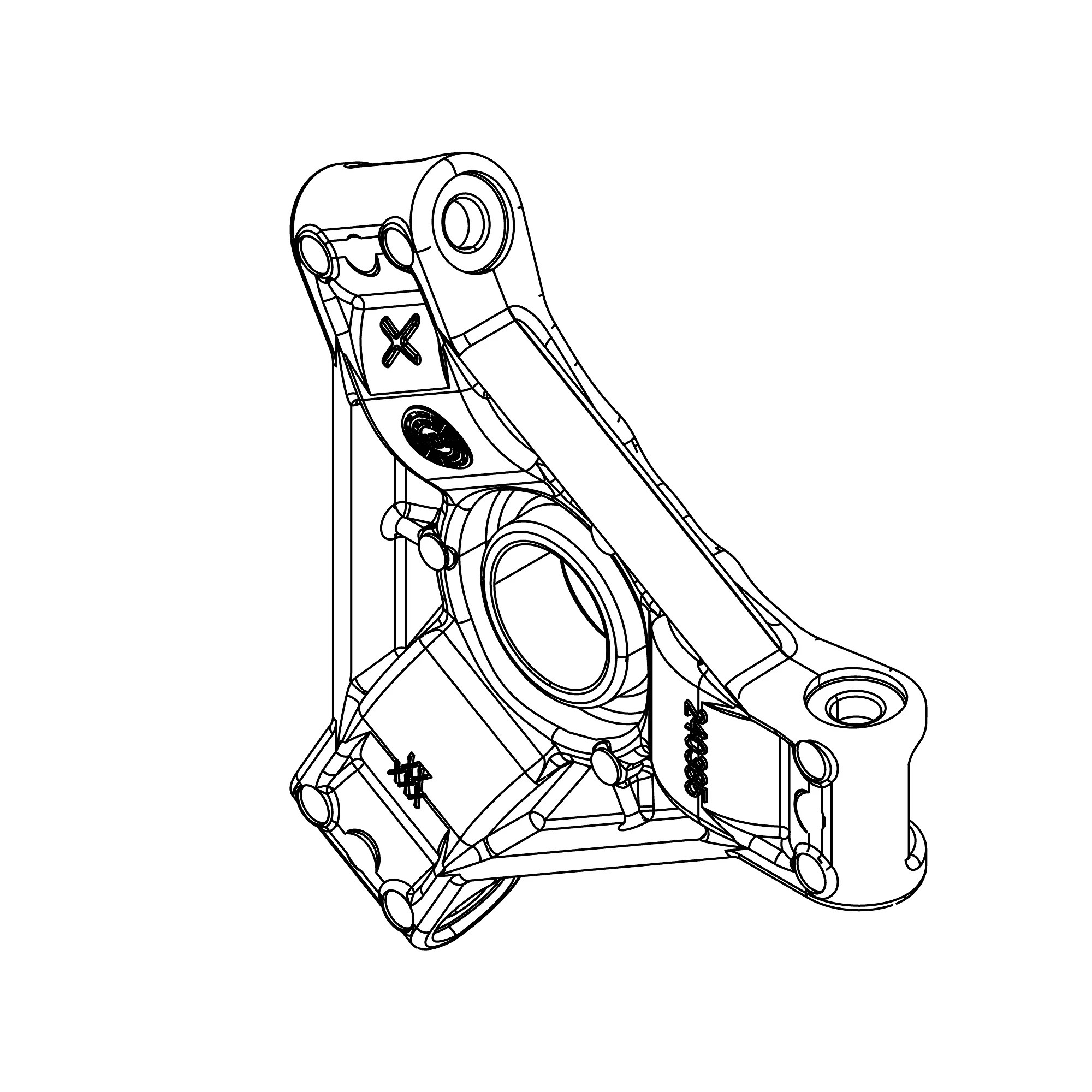 John Deere Primary Clutch Spider Assembly  - UC26538