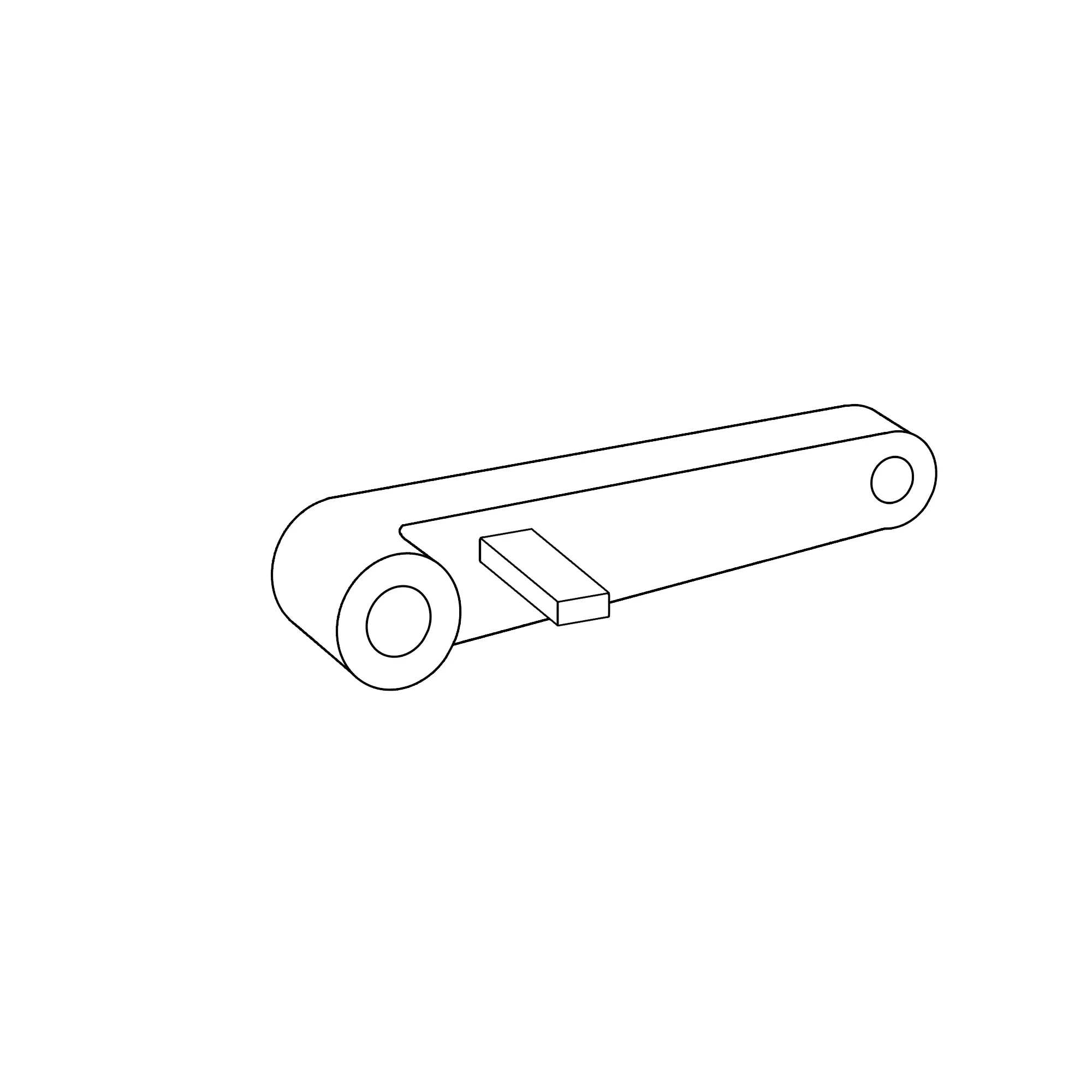 John Deere Hand Speed Control Arm - R40988