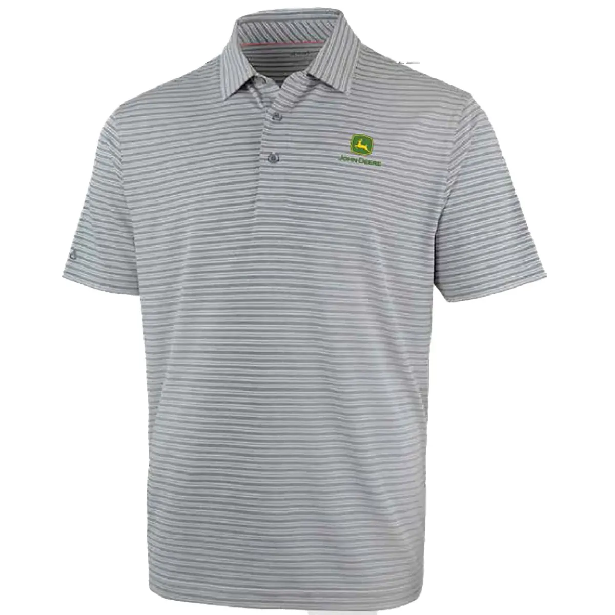 Slate Striped Polo