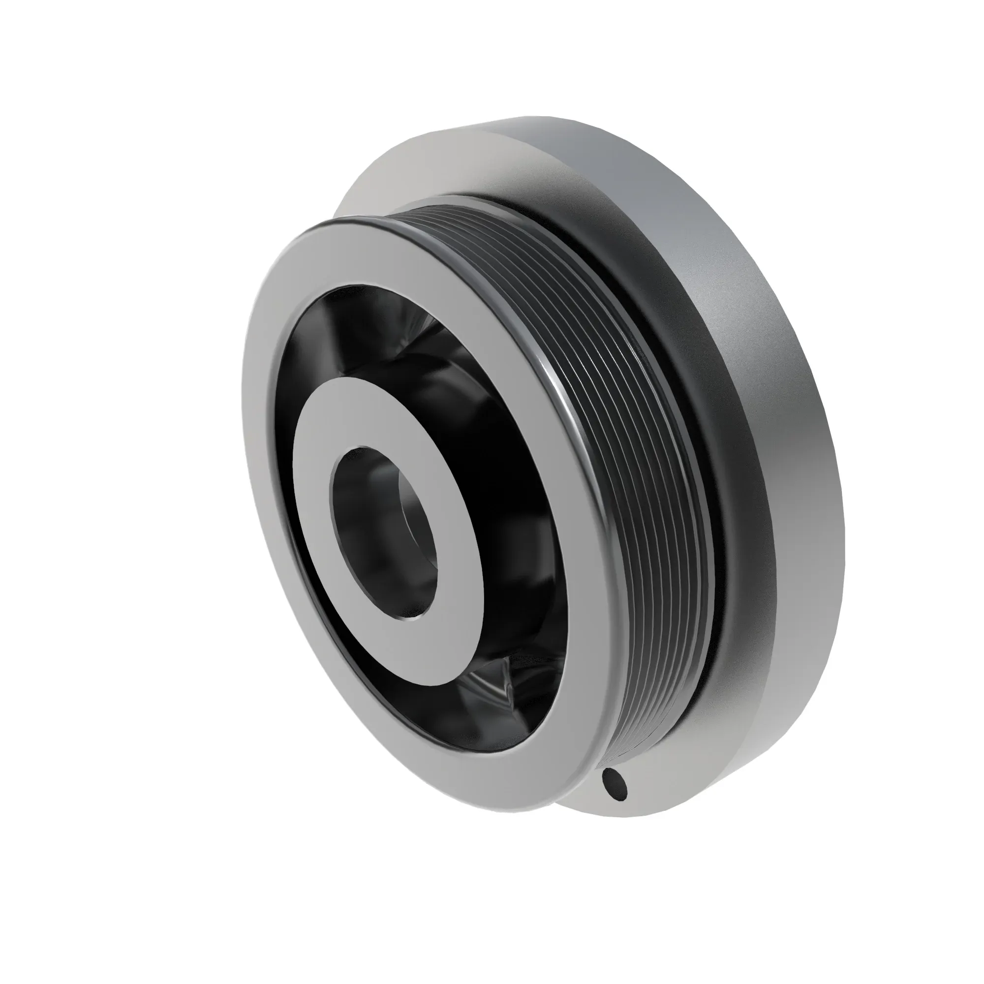 PULLEY WITH DAMPENER, WITH DAMPENER