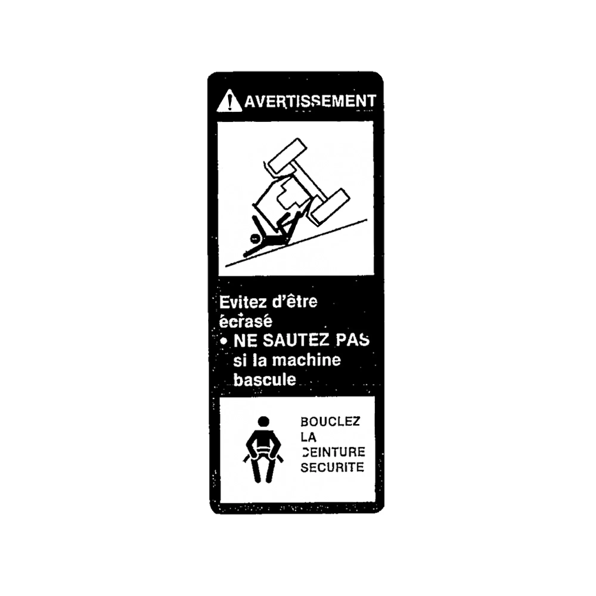 John Deere Safety Sign - T84580