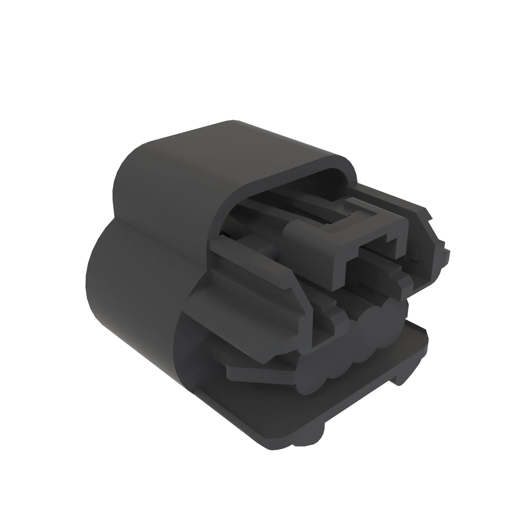 John Deere Black External Electrical Connector Housing - 57M10309