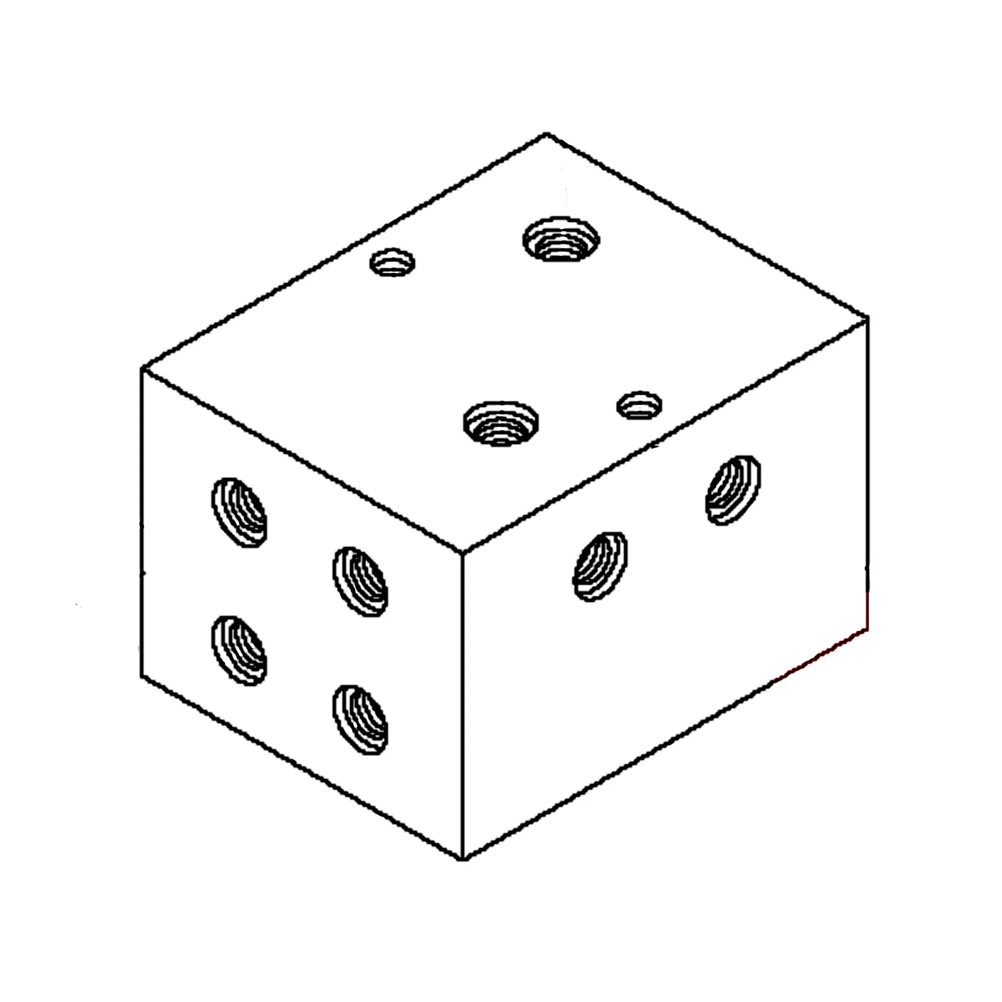 John Deere Baler Control Valve Manifold - E96228