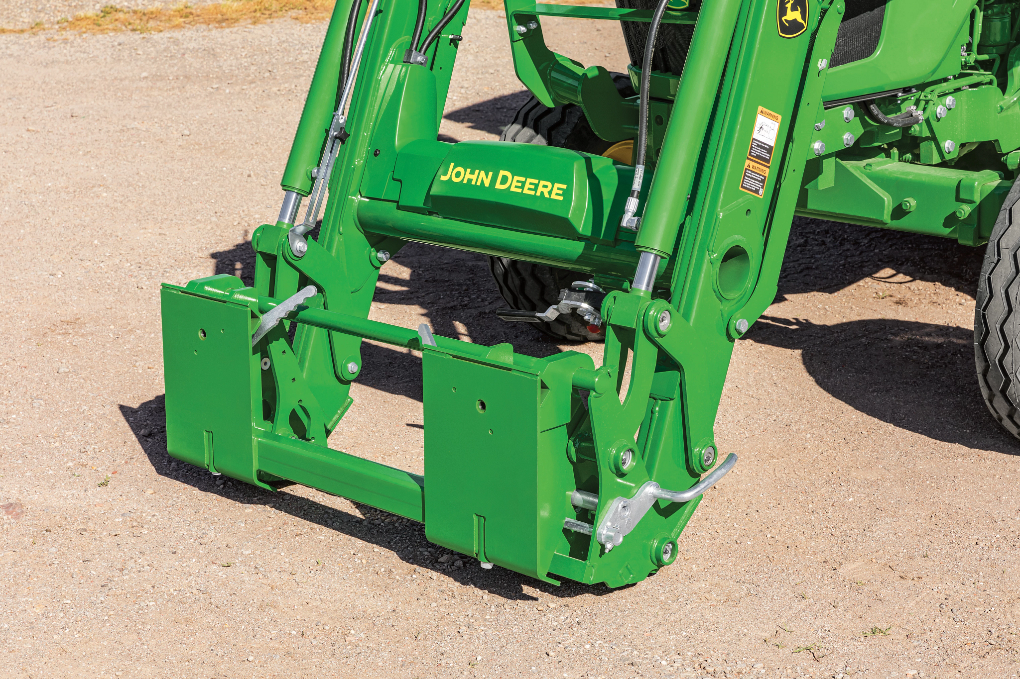 Loader Carrier Adapter in field