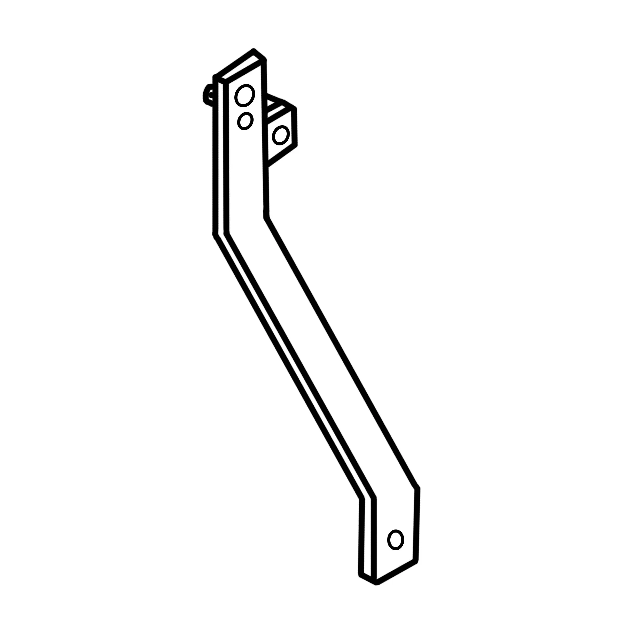 John Deere Right A-Frame Hitch 2.5 Inch  - 5TL15560