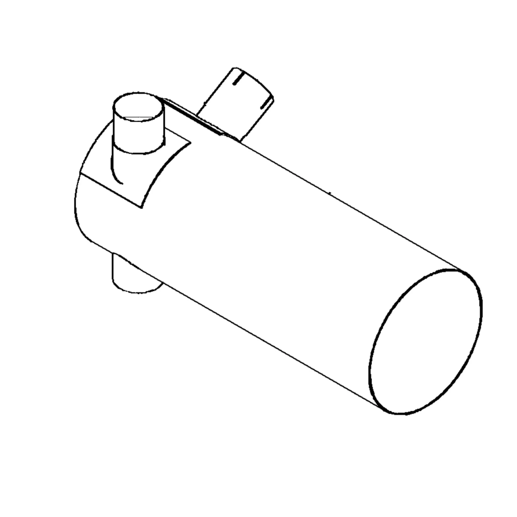 MUFFLER 250/290G SII/SIIIA