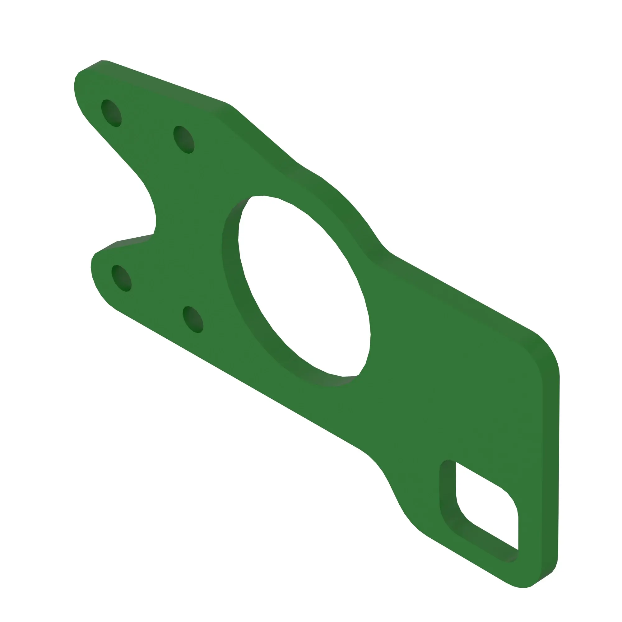 John Deere Center Pan Stop Plate - HXE30788