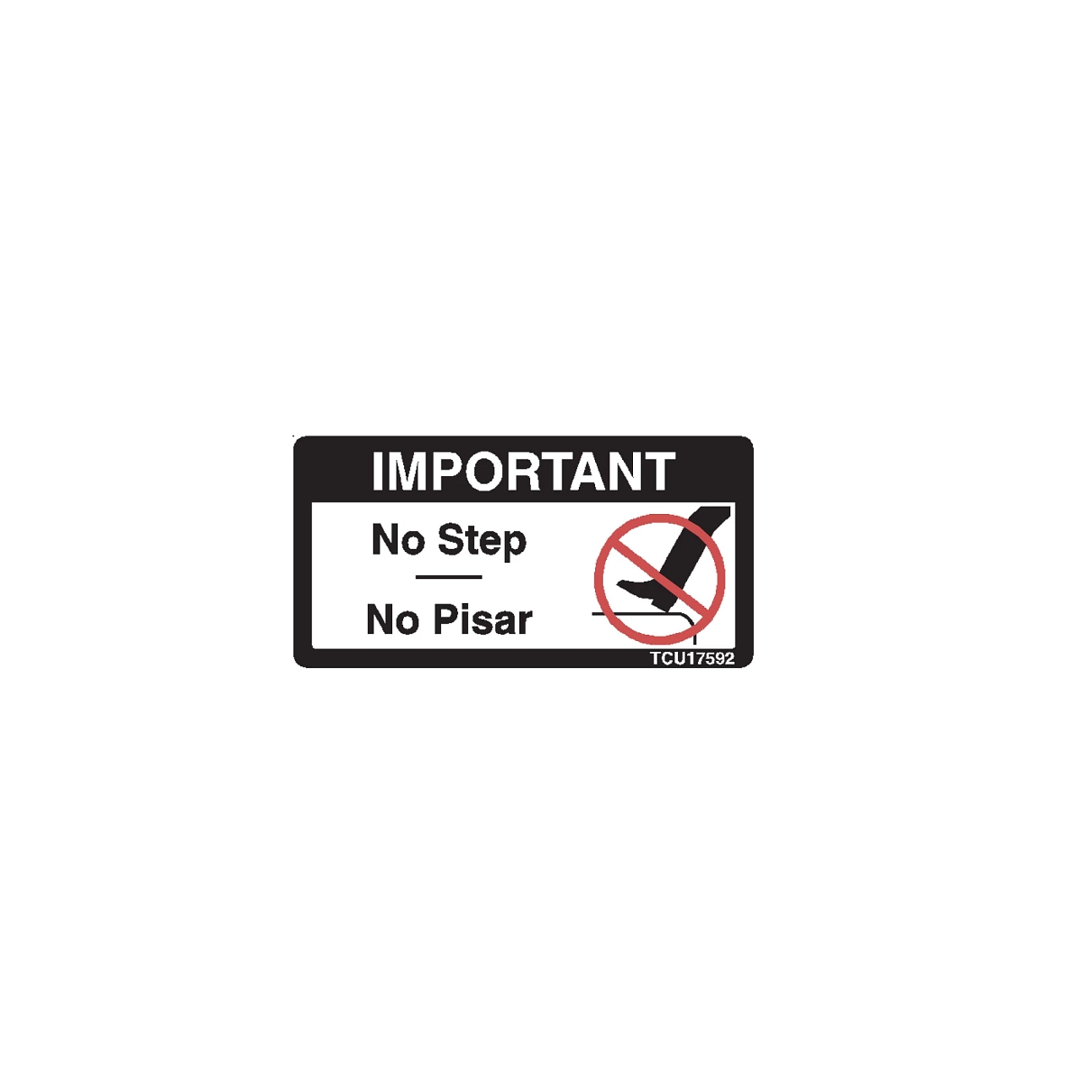 Label, Warning