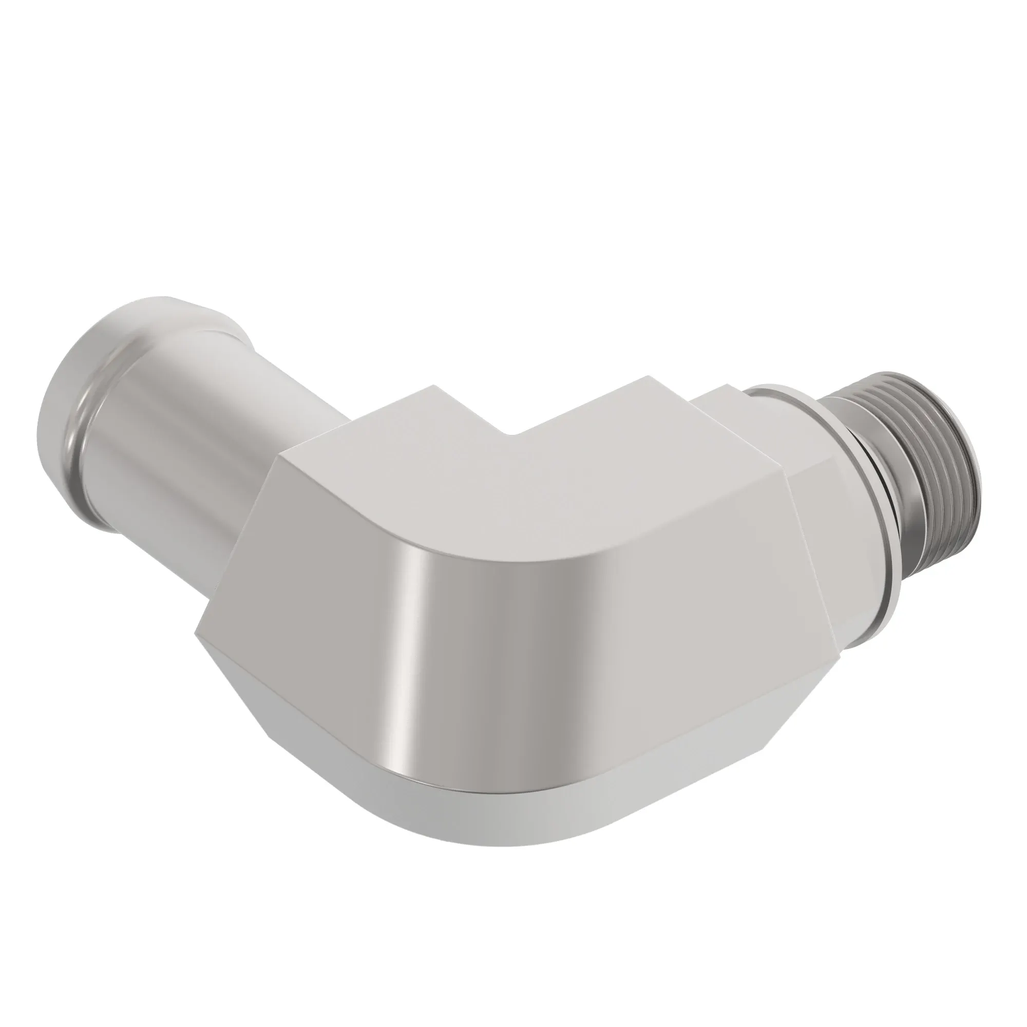 ELBOW FITTING, BEADED HOSE - METRIC ELBOW