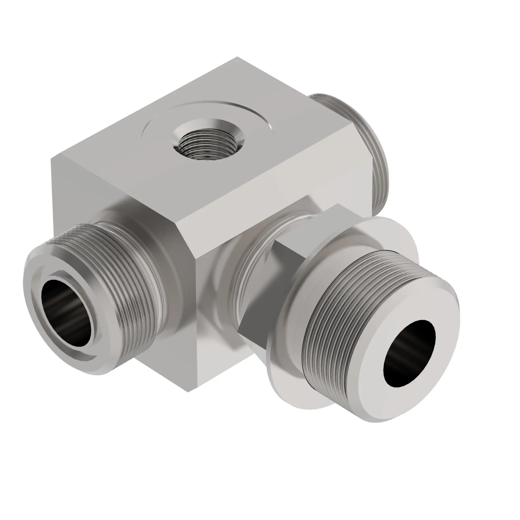 John Deere Flange Fitting, Tee Fitting - T429598