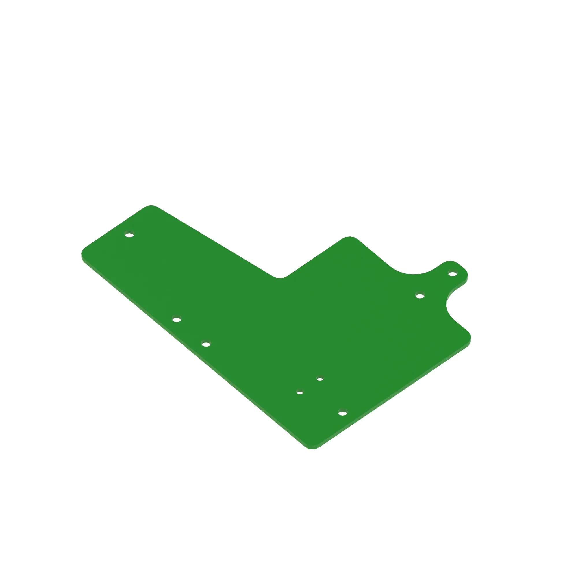 John Deere Export Fire Extinguisher Plate - KK67647