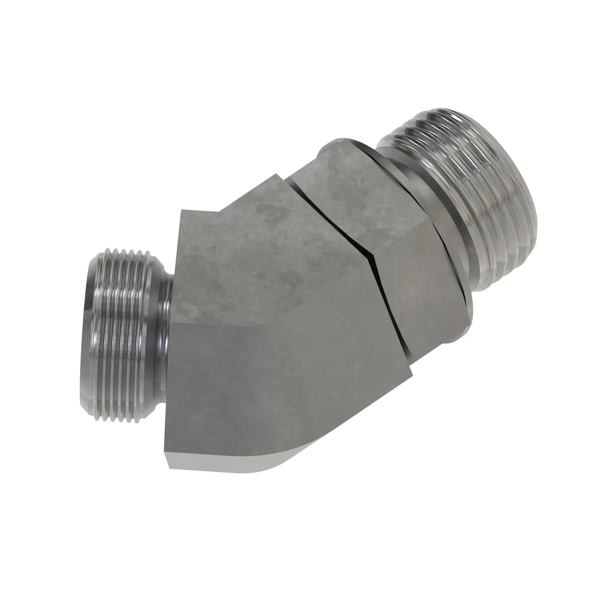 45 DEG STRAIGHT THREAD,O-RING FSF