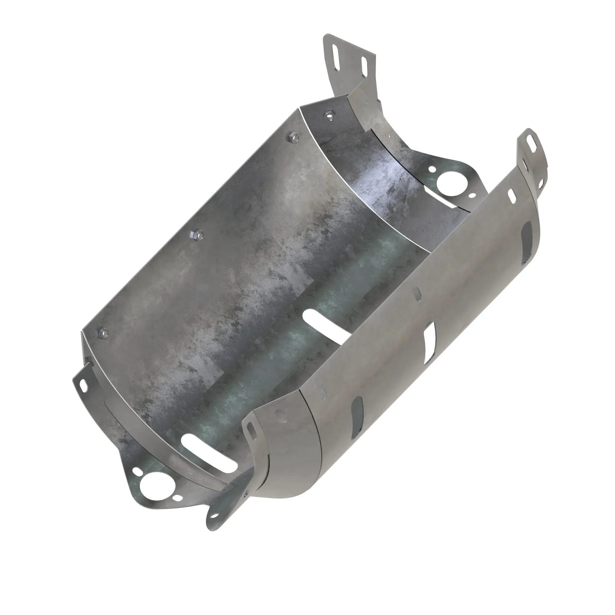 CENTRAL DRUM HALF ASSEMBLY-AUGER