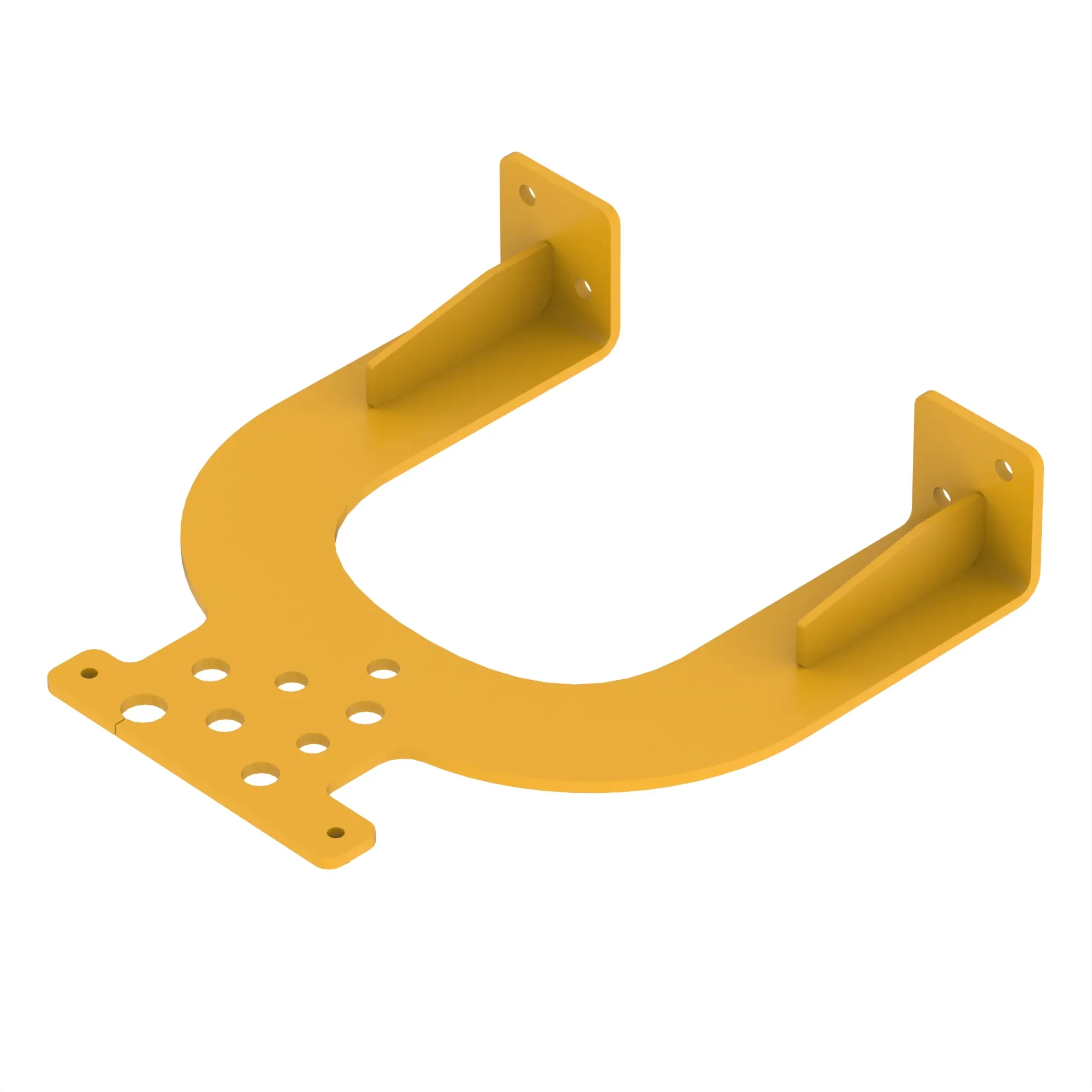 John Deere Articulation Hose Weldment Bracket - AT504475