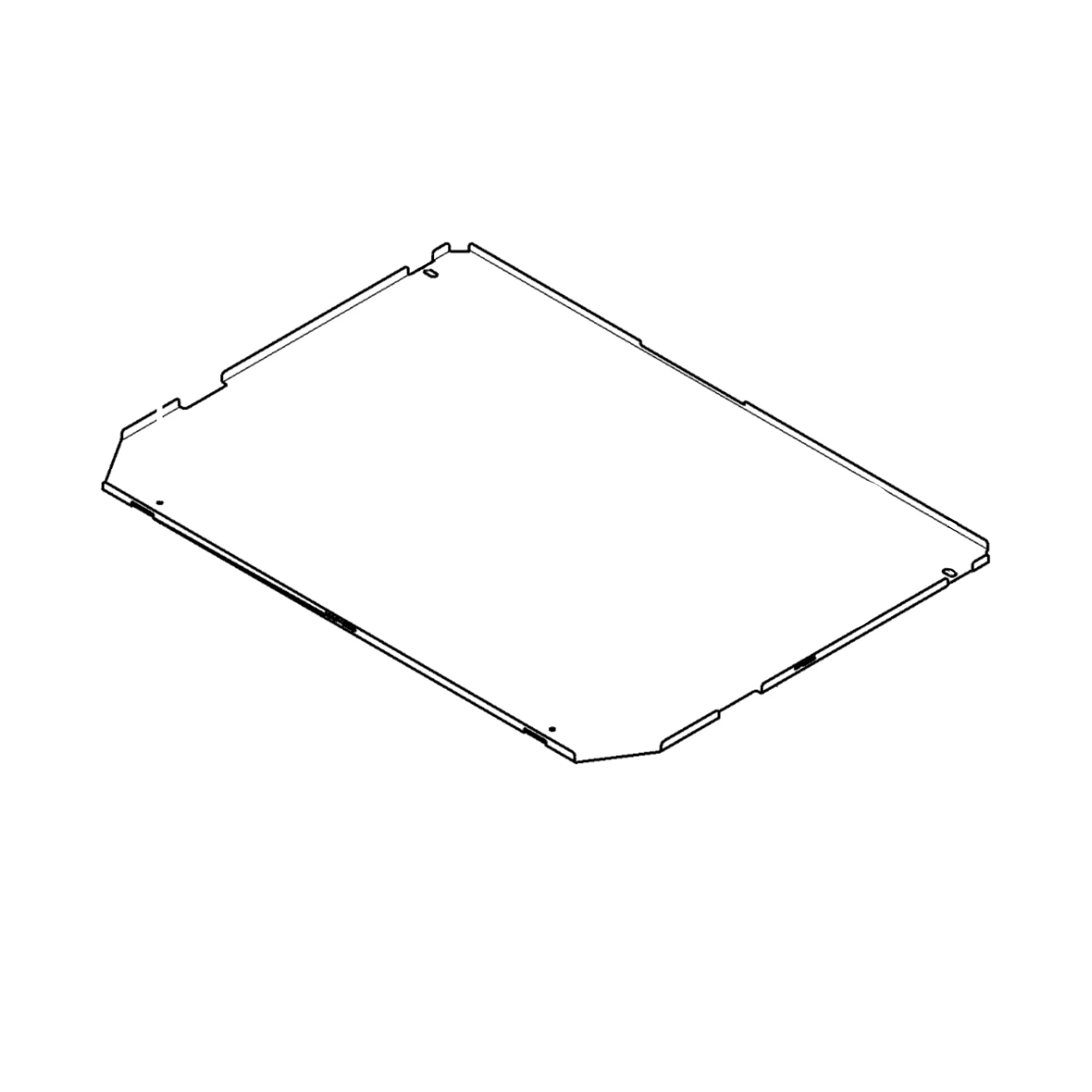 John Deere Hagie Rear Tall Crop Shield Guard - 5HG660568