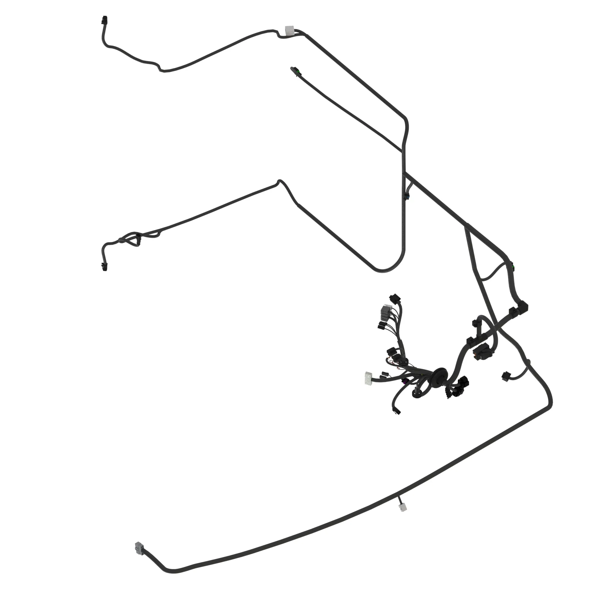 Cab Wiring Harness, 55 With Heater